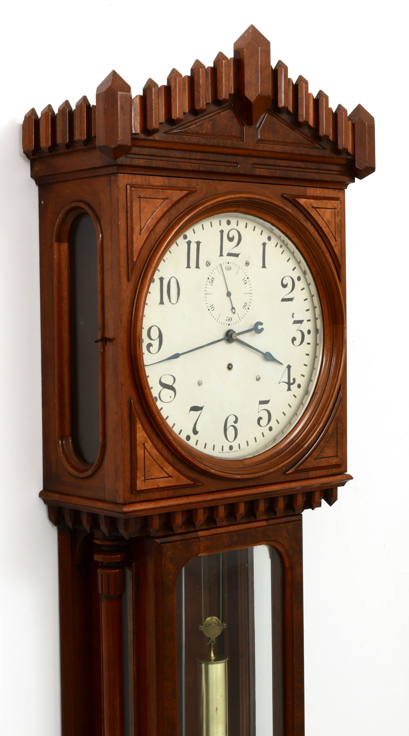 Seth Thomas "Regulator No. 12" Wall Clock - 4