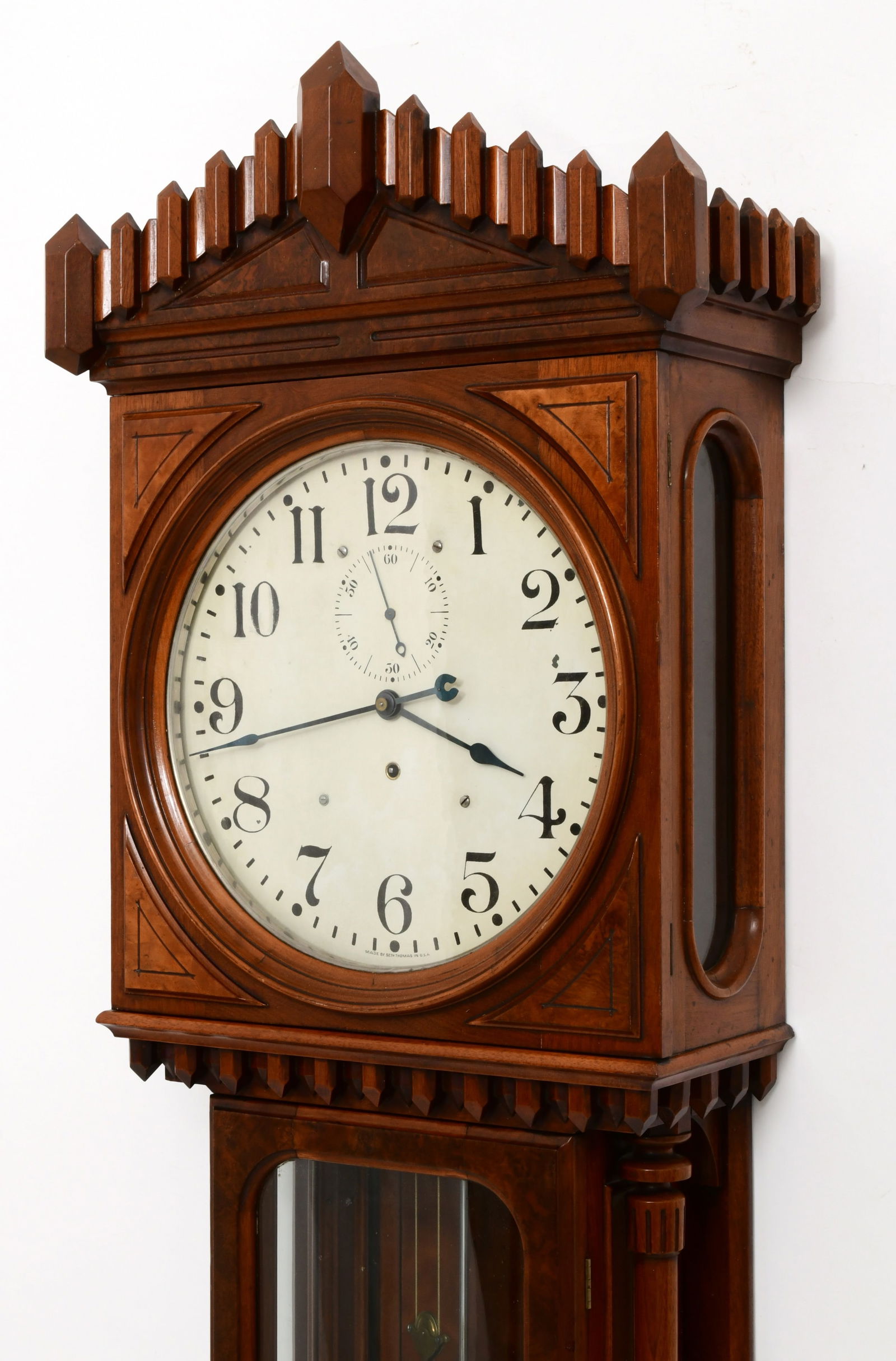 Seth Thomas "Regulator No. 12" Wall Clock - 7