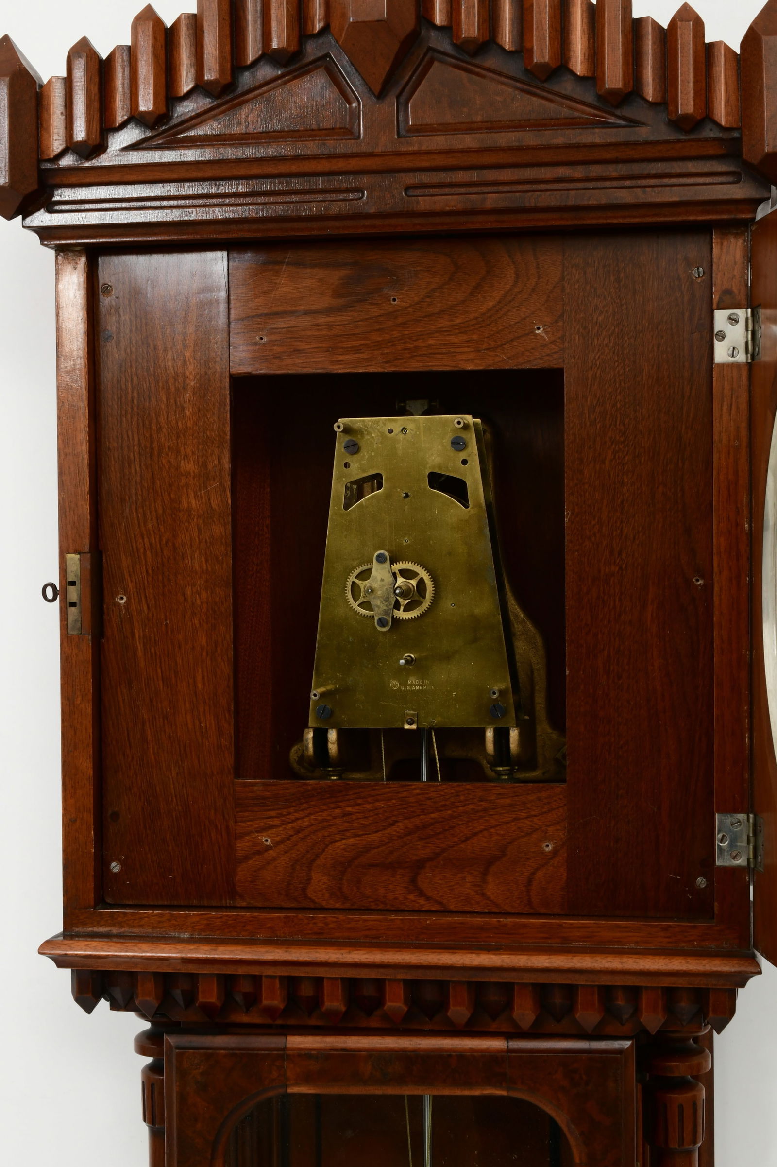 Seth Thomas "Regulator No. 12" Wall Clock - 8