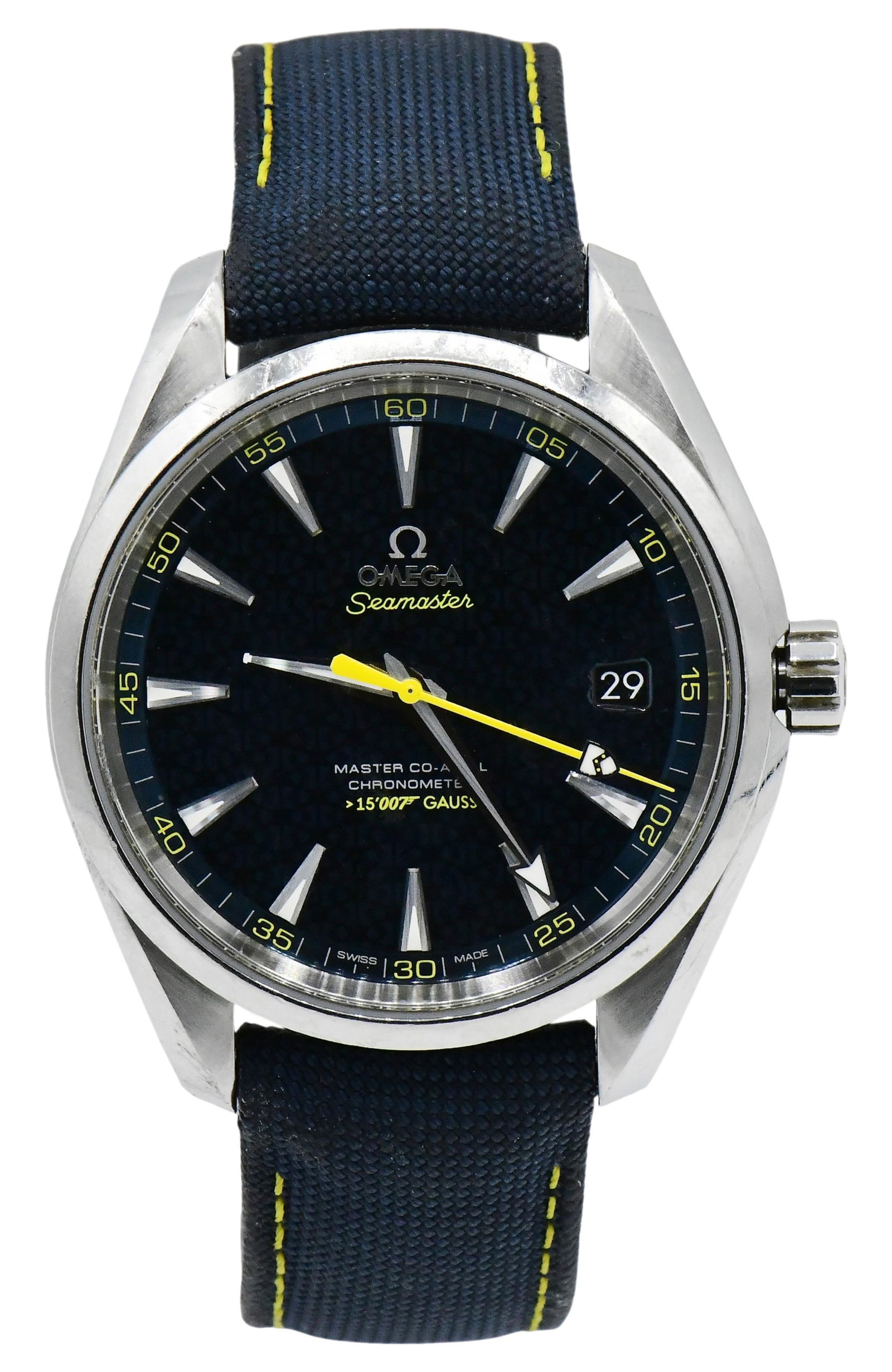 Omega Seamaster "James Bond" Aqua Terra Limited Edition Wristwatch, Ref. 231.10.42.21.03.004: Omega Seamaster "James Bond" Aqua Terra Limited Edition Wristwatch, Ref. 231.10.42.21.03.004Case: Stainless SteelCase Diameter: 42mmDial: BlackReference Number: 231.10.42.21.03.004Movement: AutomaticS
