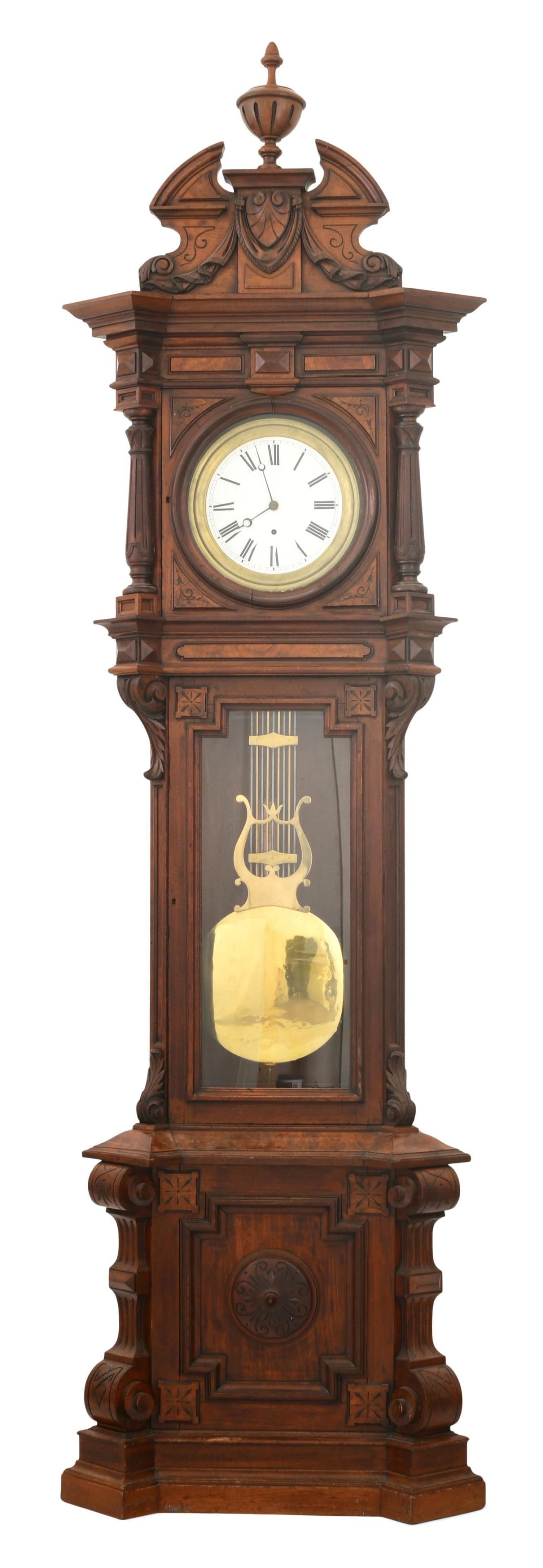 Standing Jeweler's Regulator with Pinwheel Escapement (1 of 7)