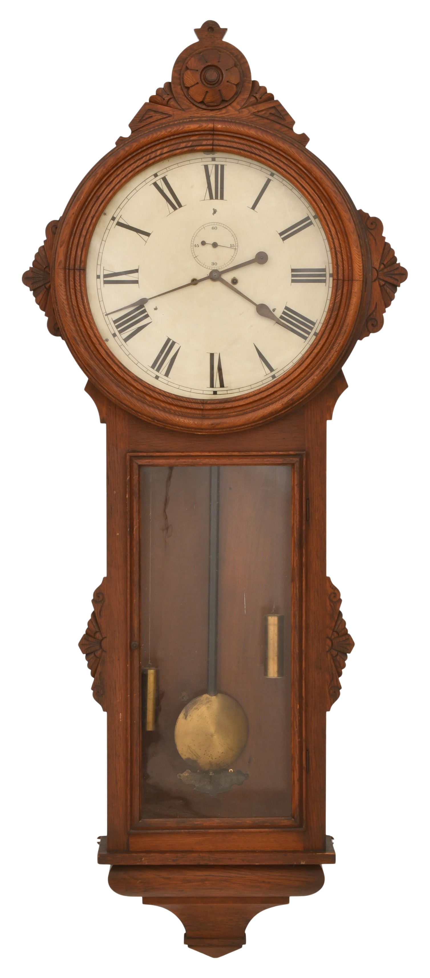 Ansonia Clock Co. "General" Wall Clock (1 of 8)