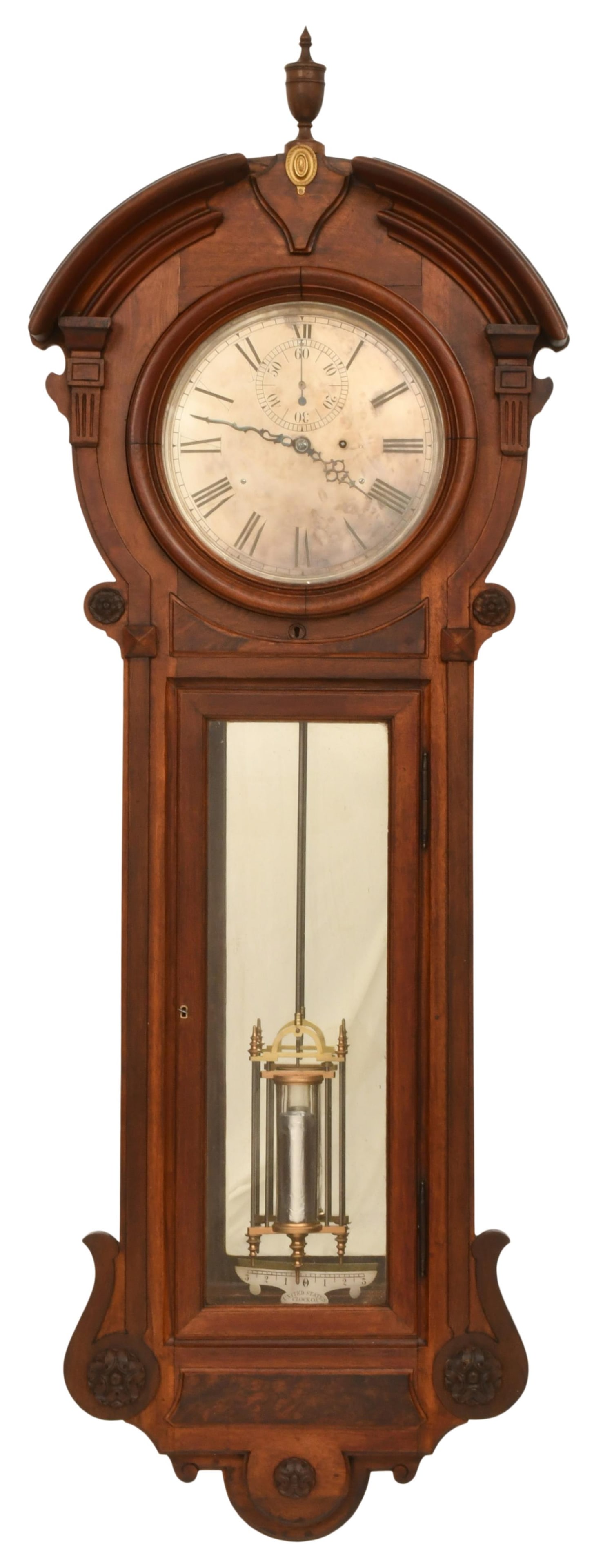 United States Clock Co. Wall Regulator (1 of 13)