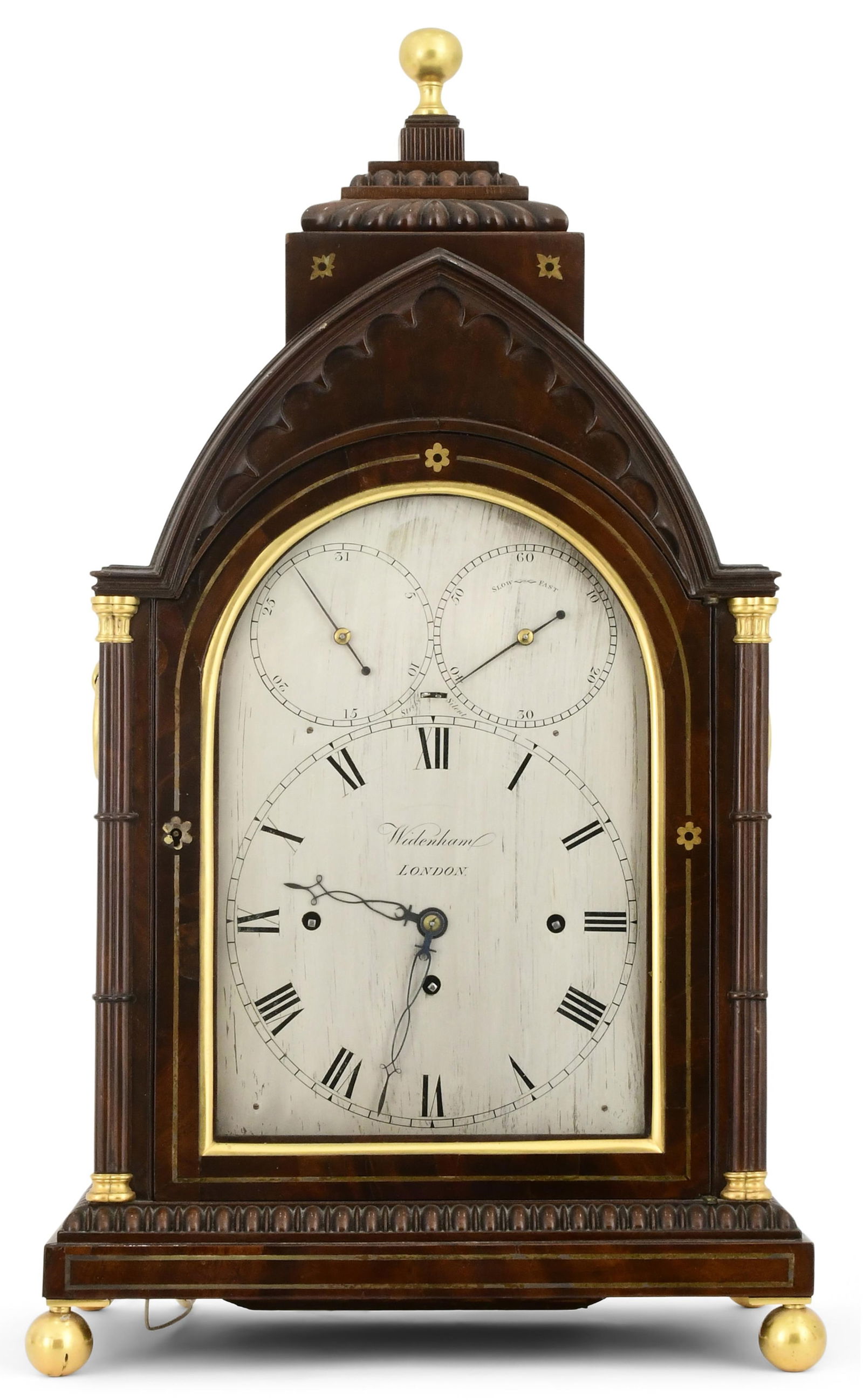 English Triple Fusee Bracket Clock, Richard Windenham, London (1 of 1)