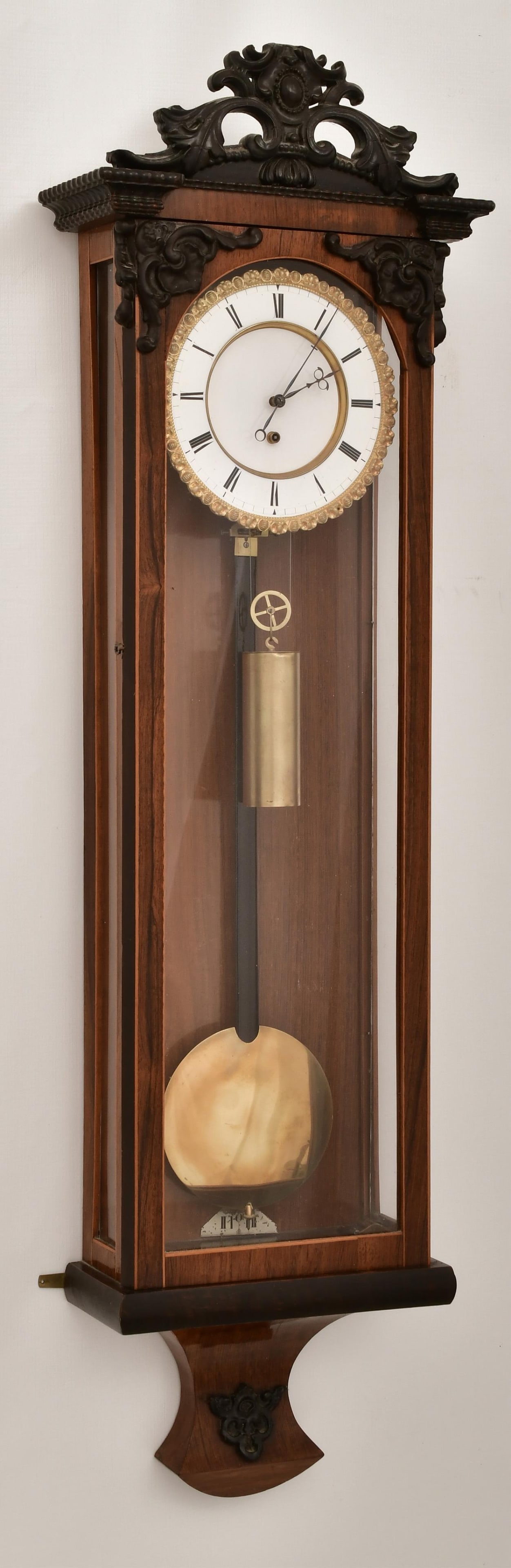 Biedermeier Vienna Regulator Clock - 3