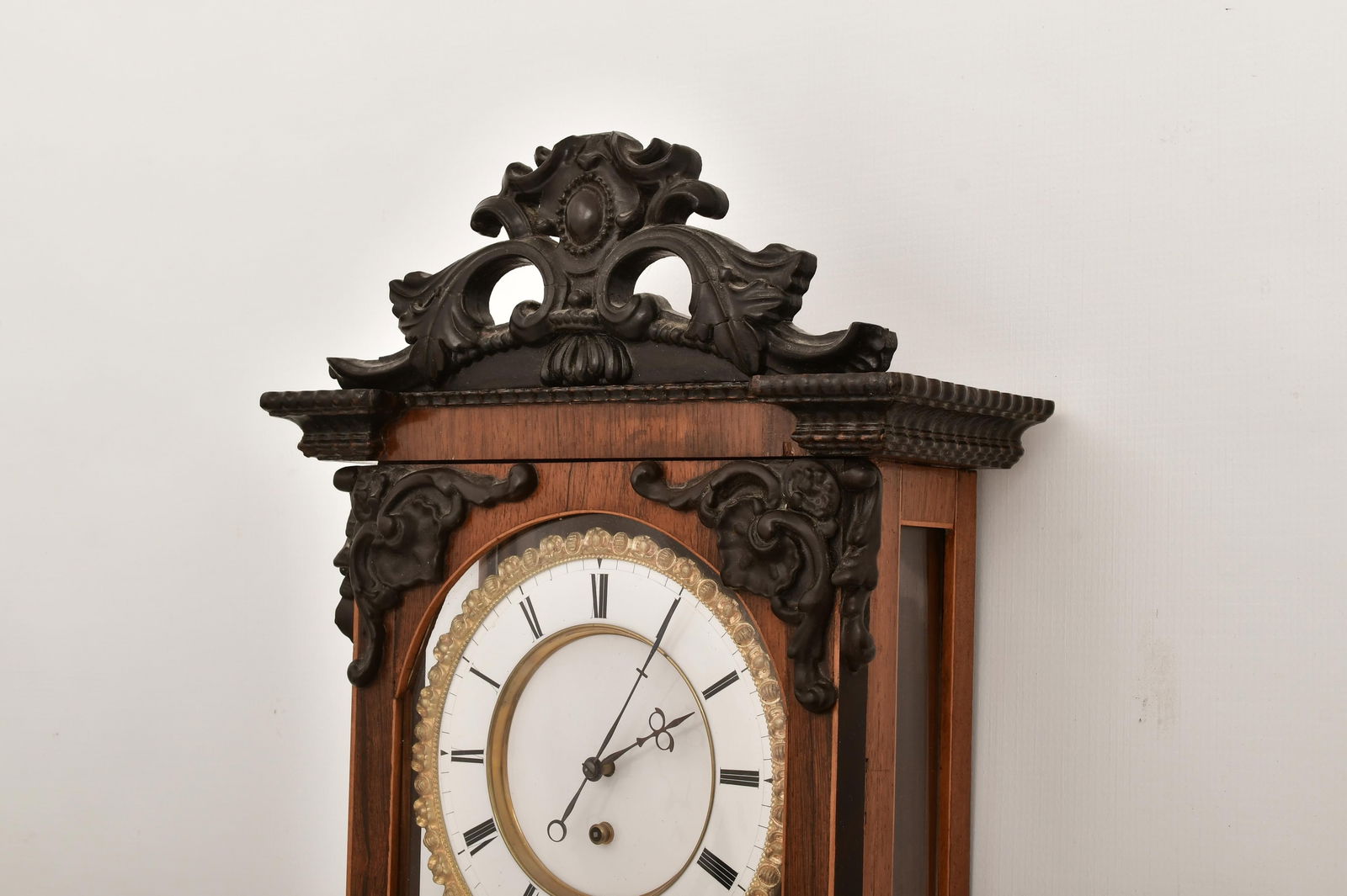 Biedermeier Vienna Regulator Clock - 4