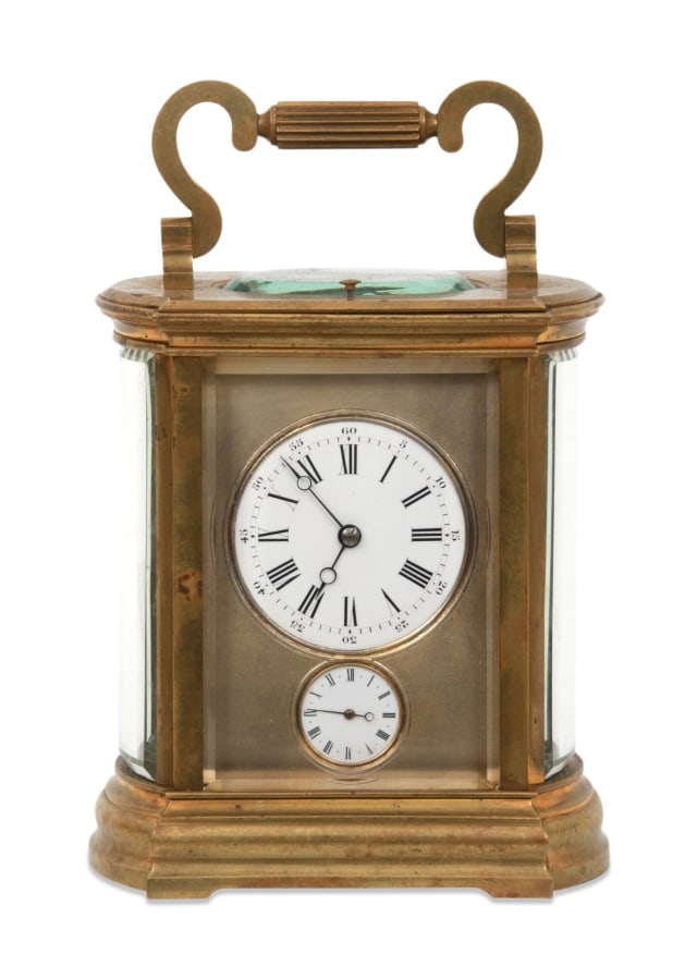 French Quarter Hour Repeating Carriage Clock (1 of 1)