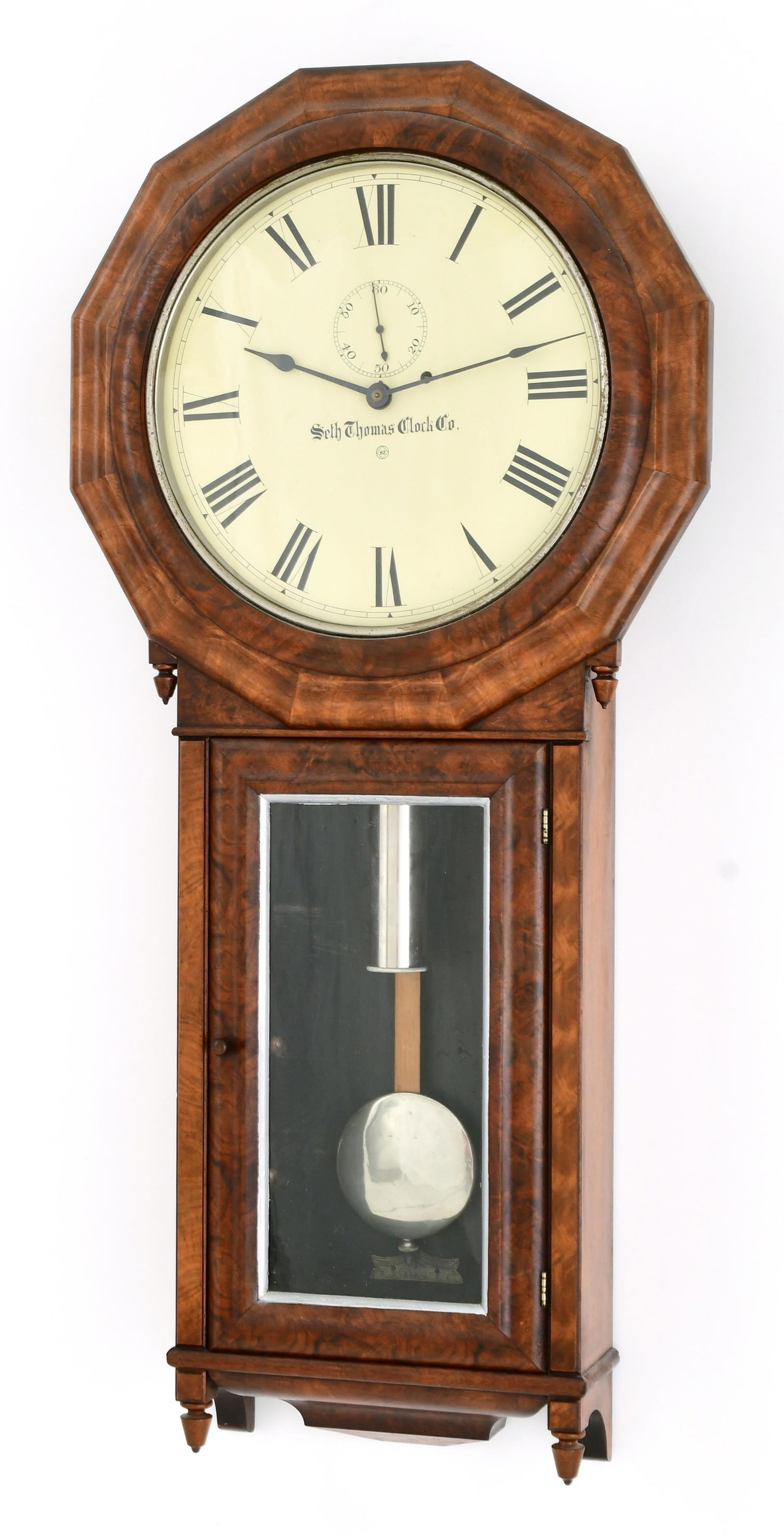 Seth Thomas "Regulator No. 3" Wall Clock - 2