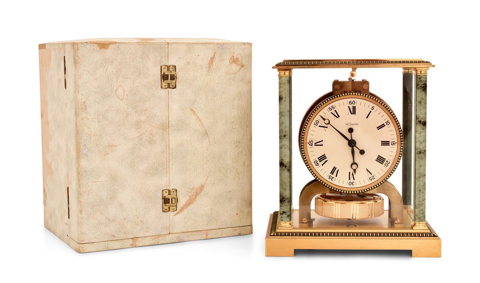 A Period Willard School Reeded Banjo Clock with T-Bridge Suspension: A Period Willard School Reeded Banjo Clock with T-Bridge Suspensioncirca 1820'smahogany case with reeded frames and one piece pine backboard and convex iron dial having arabic numerals, 8-day brass we