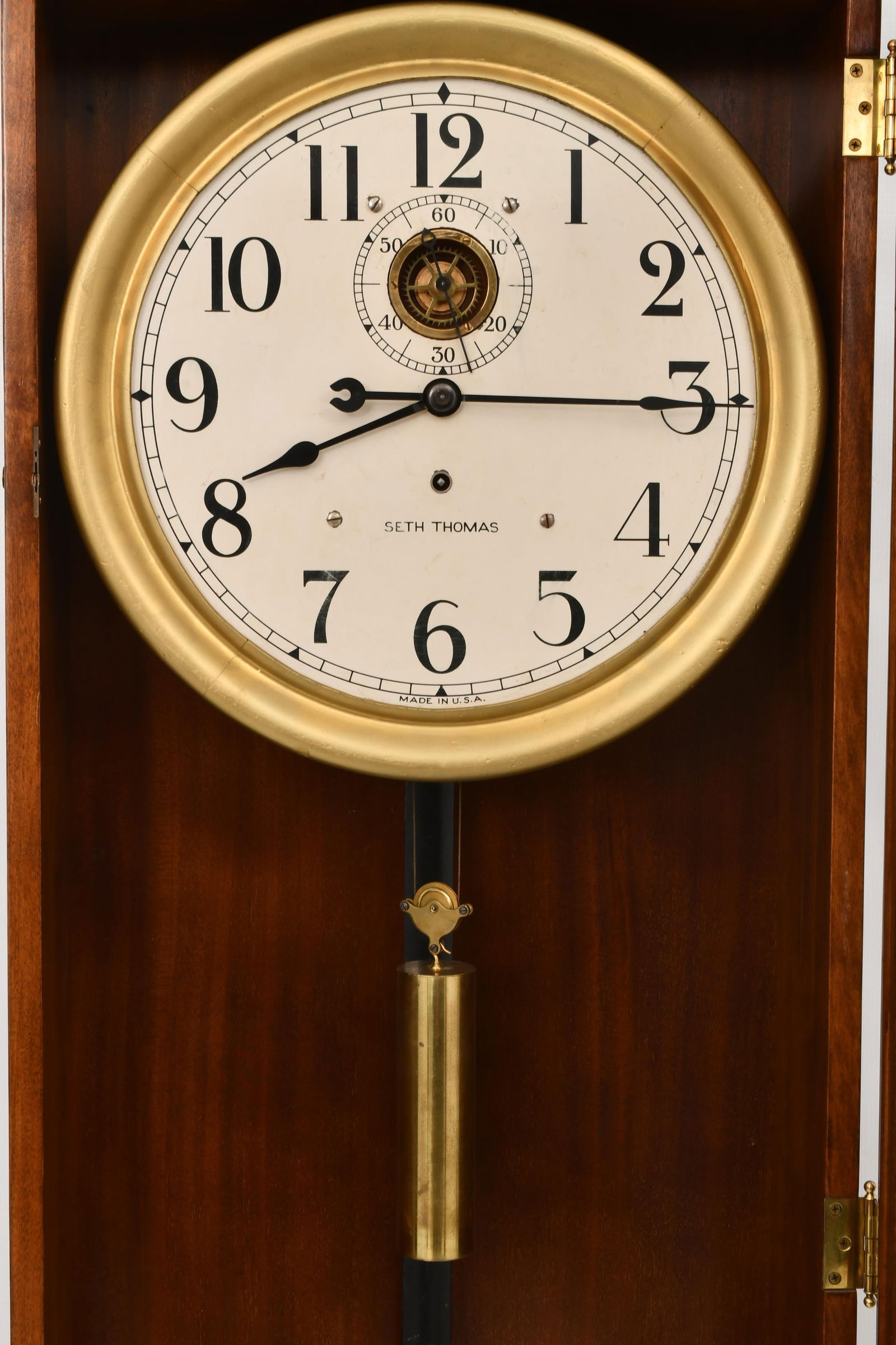 Seth Thomas "Regulator No. 71" Wall Clock - 5