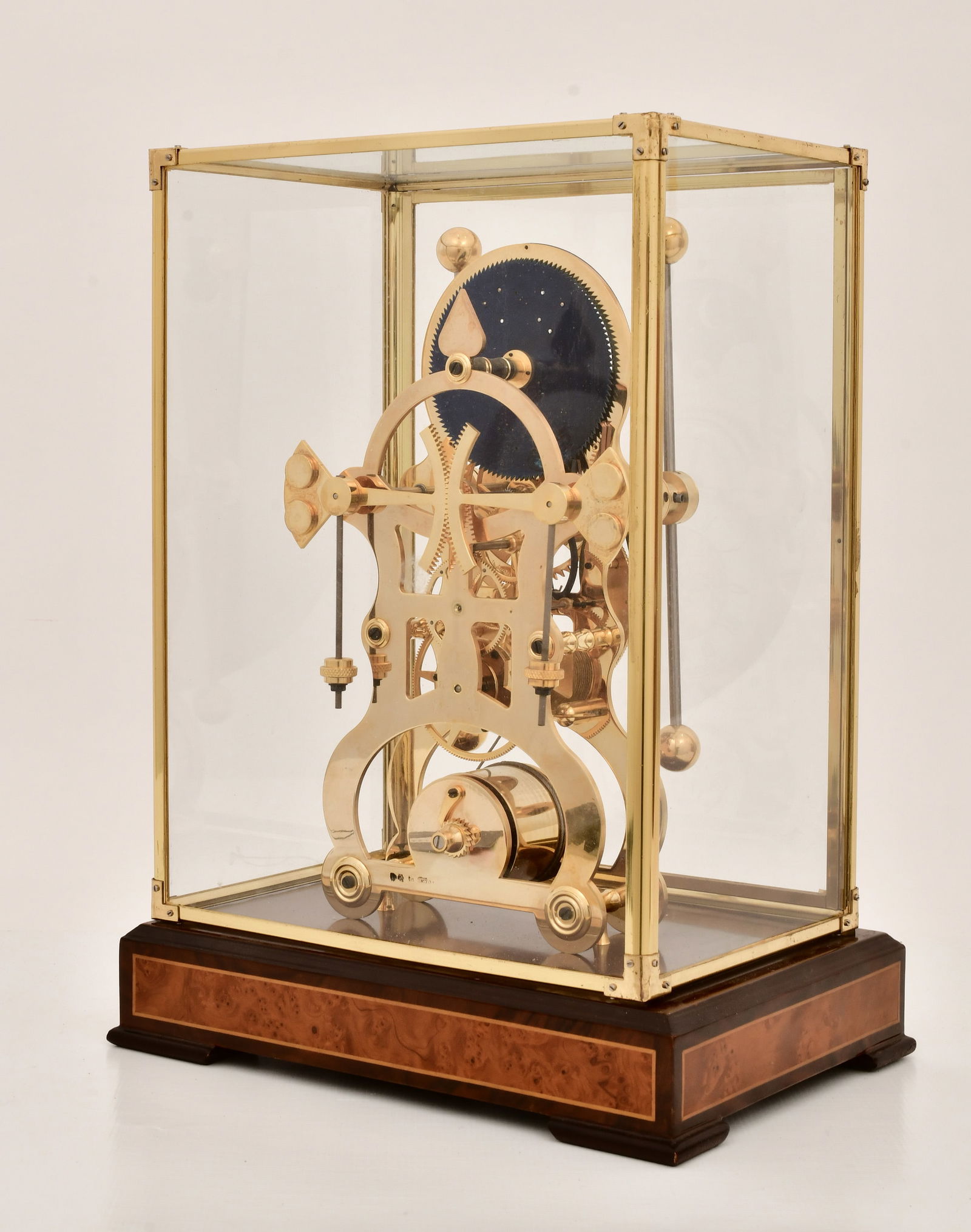 Replica Harrison Grasshopper Skeleton Clock - 9