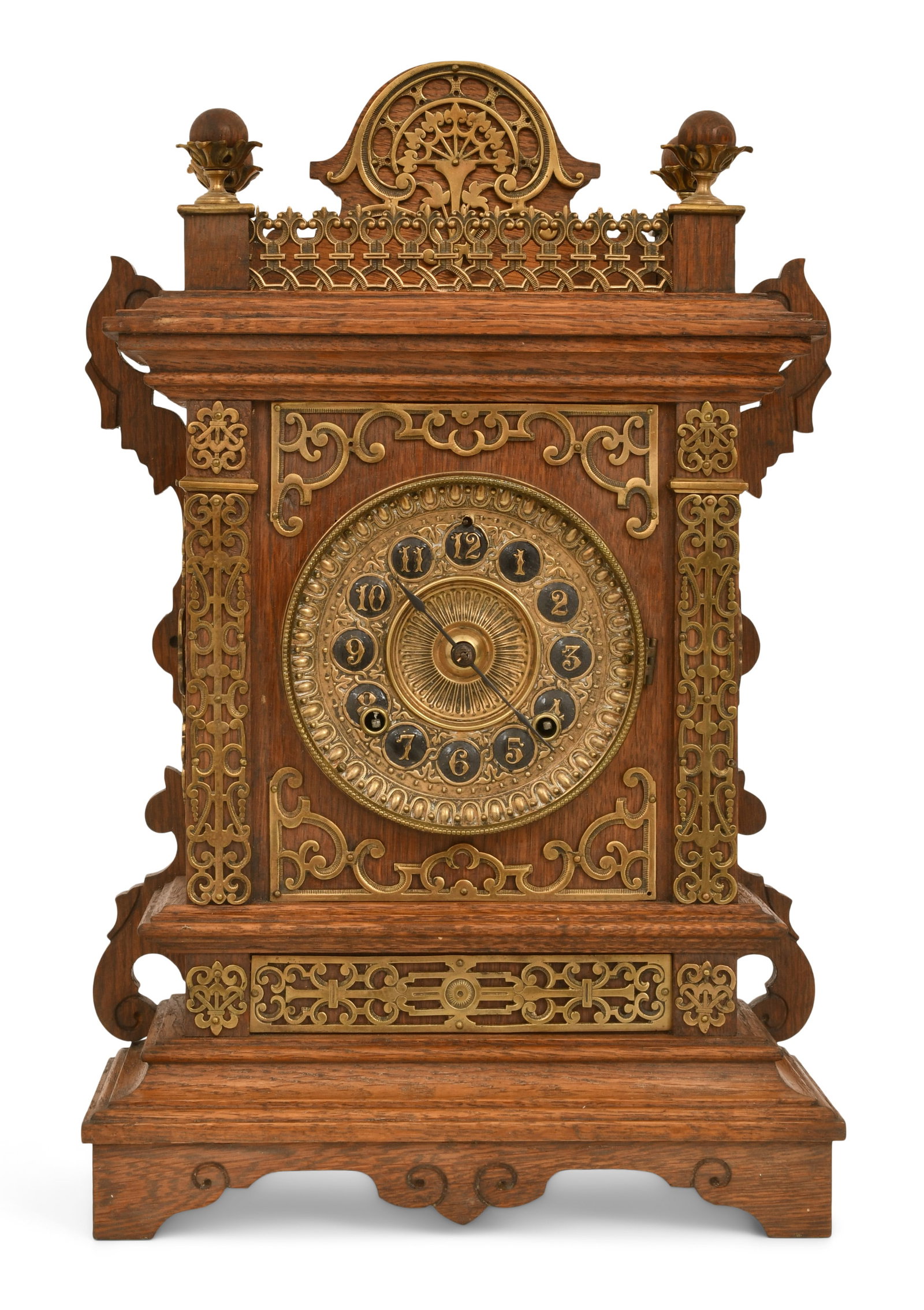 Ansonia Clock Co. "Cabinet F" Mantel Clock (1 of 8)