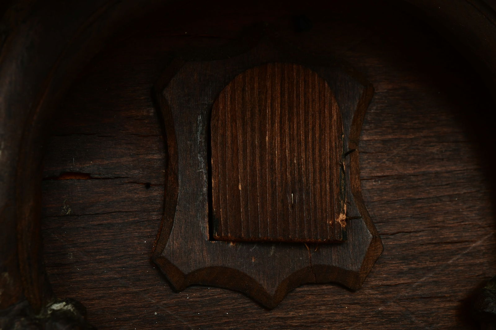 A Large Black Forest Carved Cuckoo Clock - 5