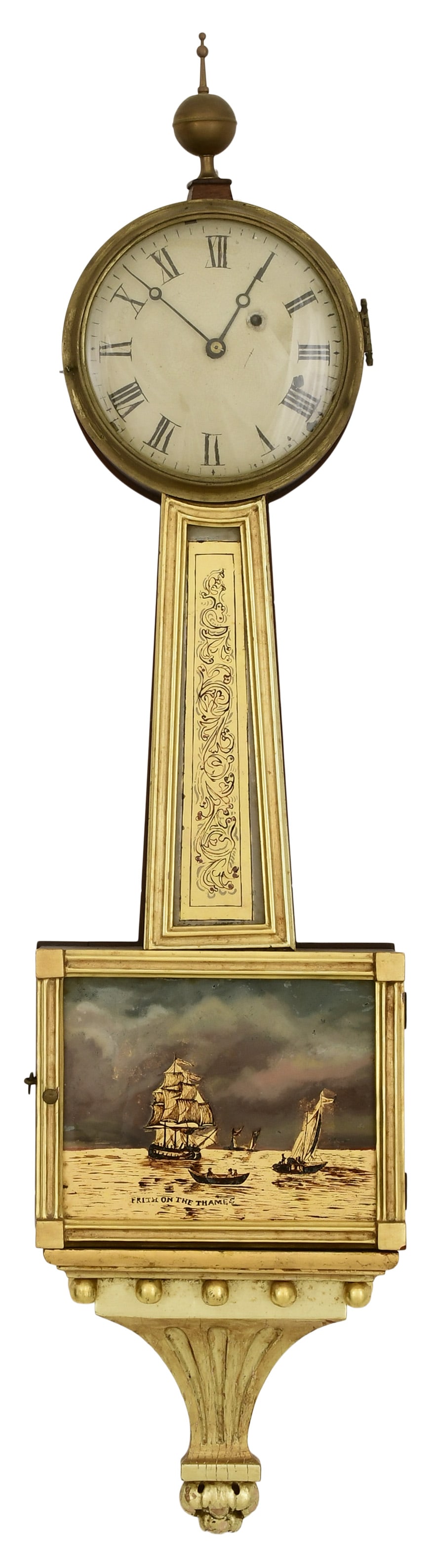 Early 19th Century Presentation Banjo Clock (1 of 7)