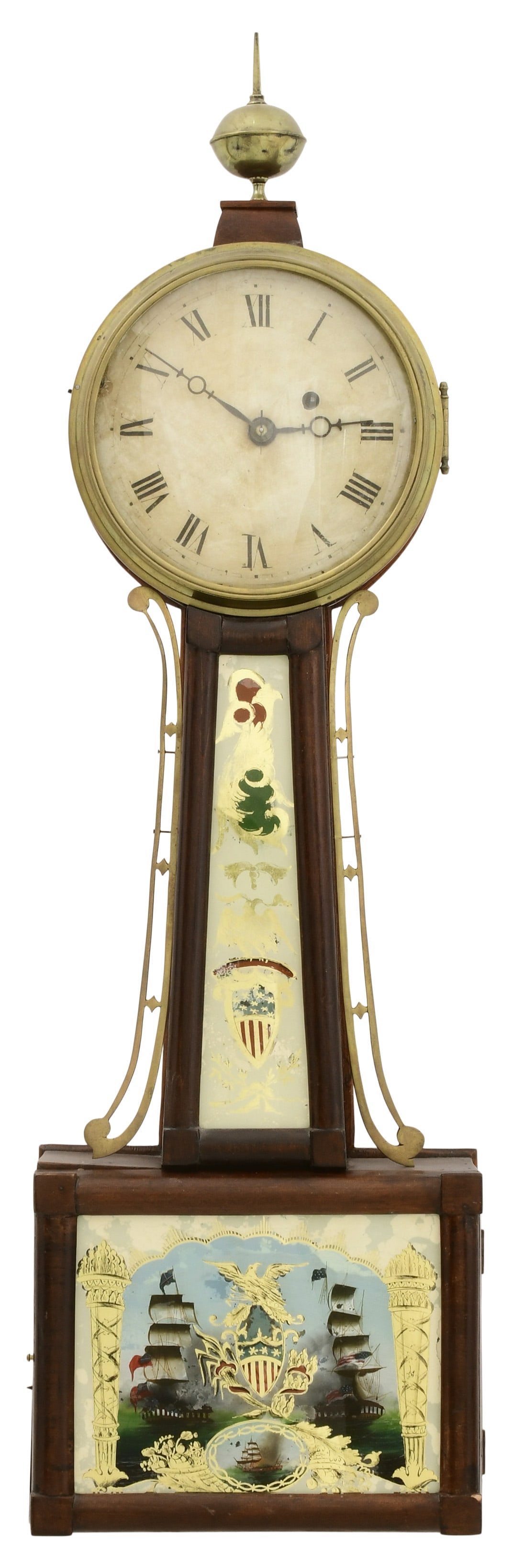 Early 19th Century American Banjo Clock (1 of 1)