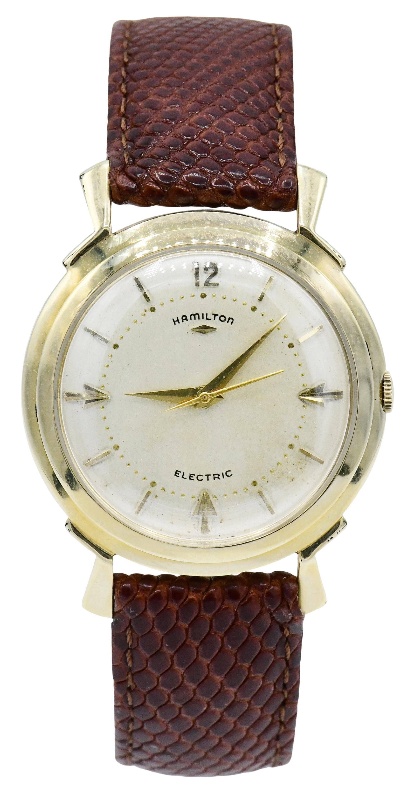 Hamilton 14K Gold Electric Wristwatch (1 of 5)