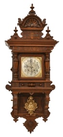 Lenzkirch German "Freischwinger" Wall Clock