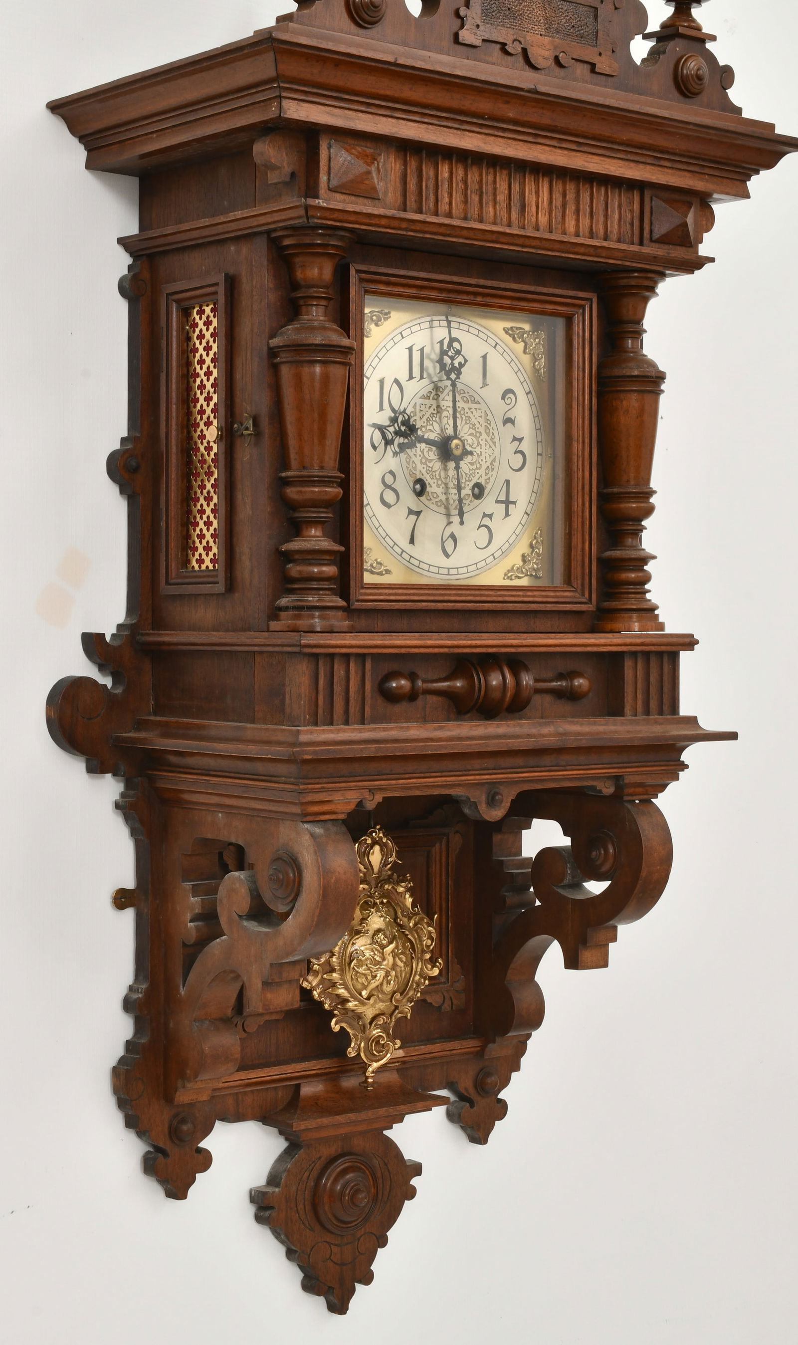 Lenzkirch German "Freischwinger" Wall Clock - 2