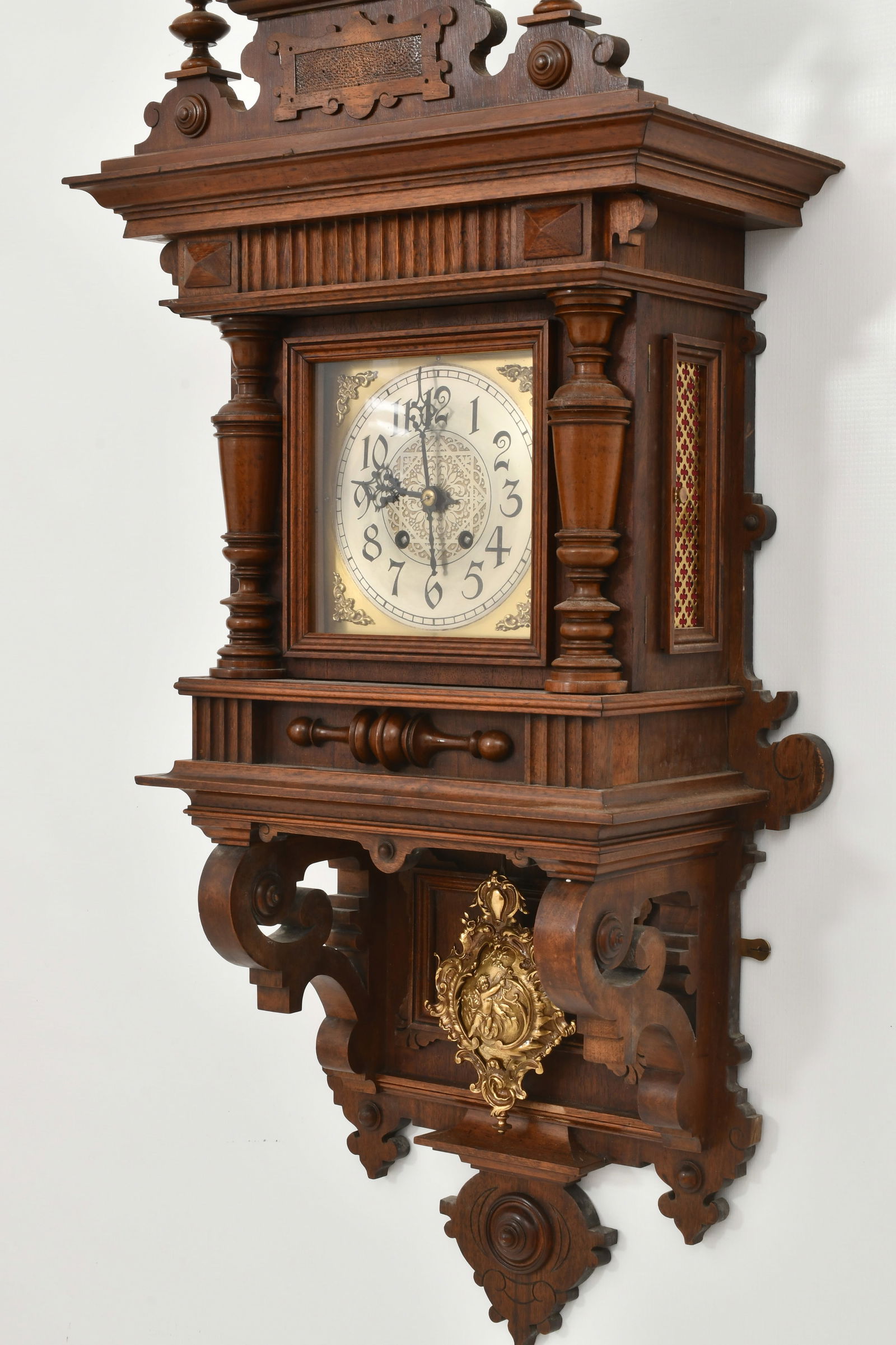 Lenzkirch German "Freischwinger" Wall Clock - 4