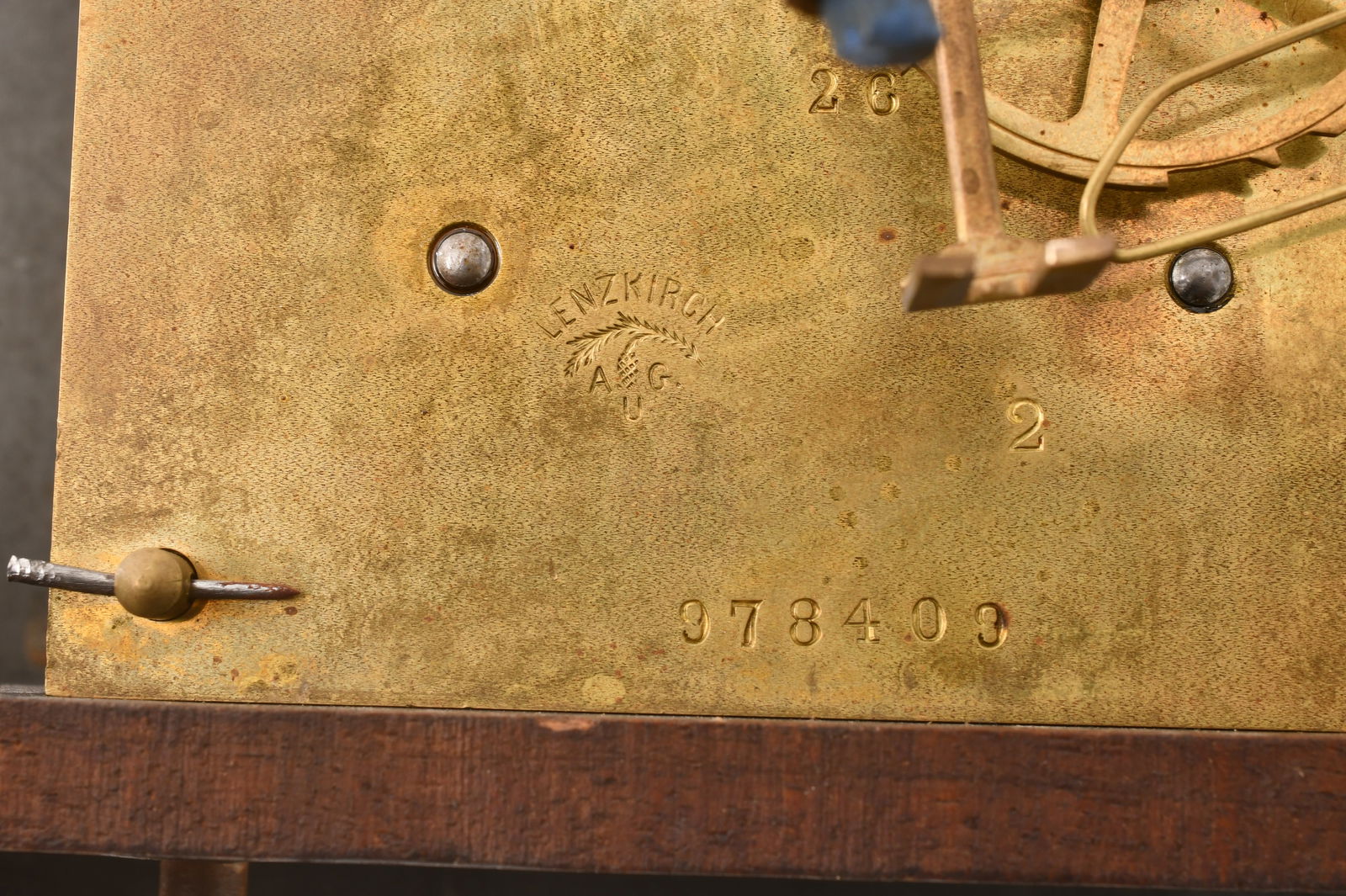 Lenzkirch German "Freischwinger" Wall Clock - 9