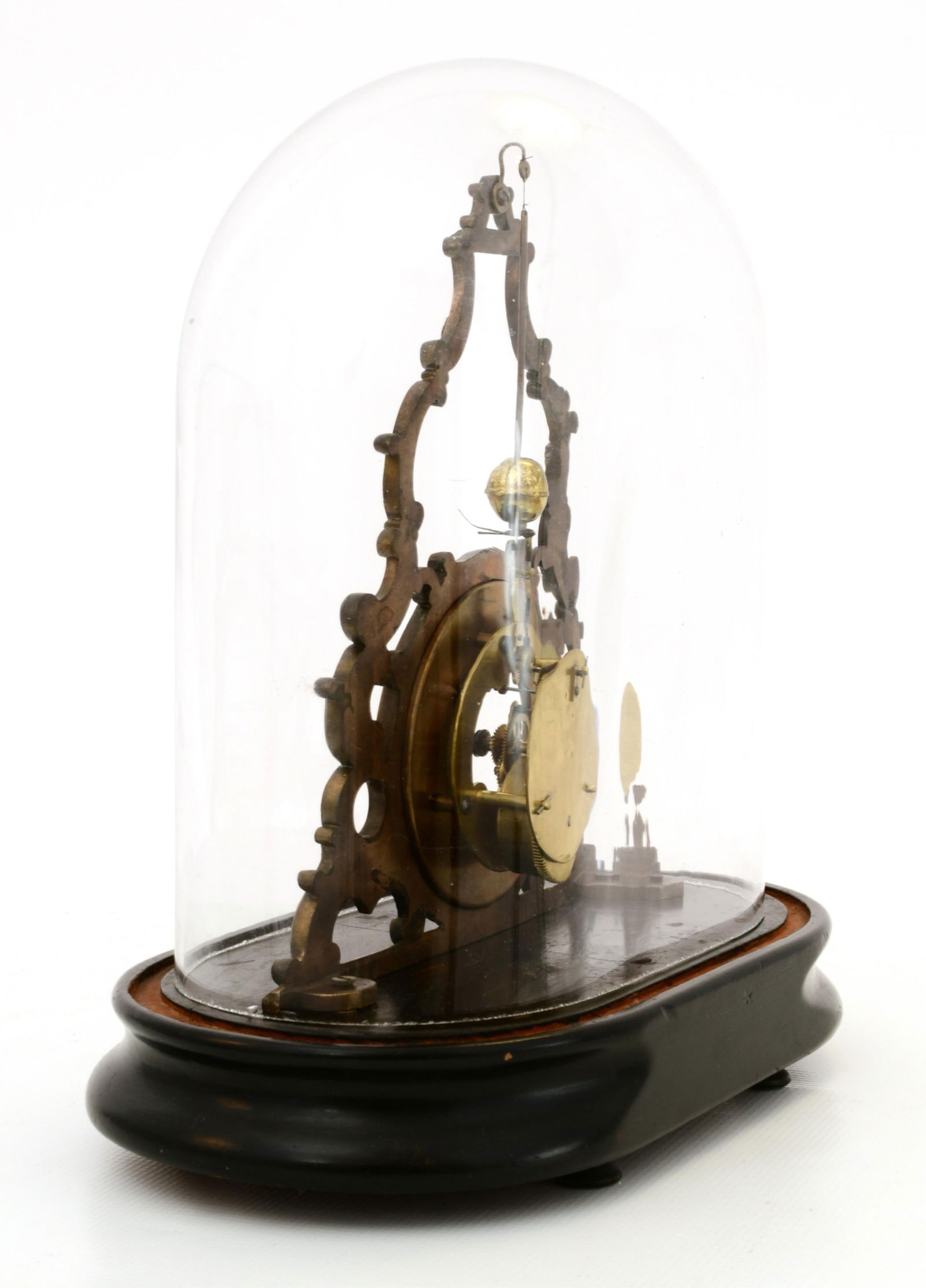 French Swinging Doll Clock - 6