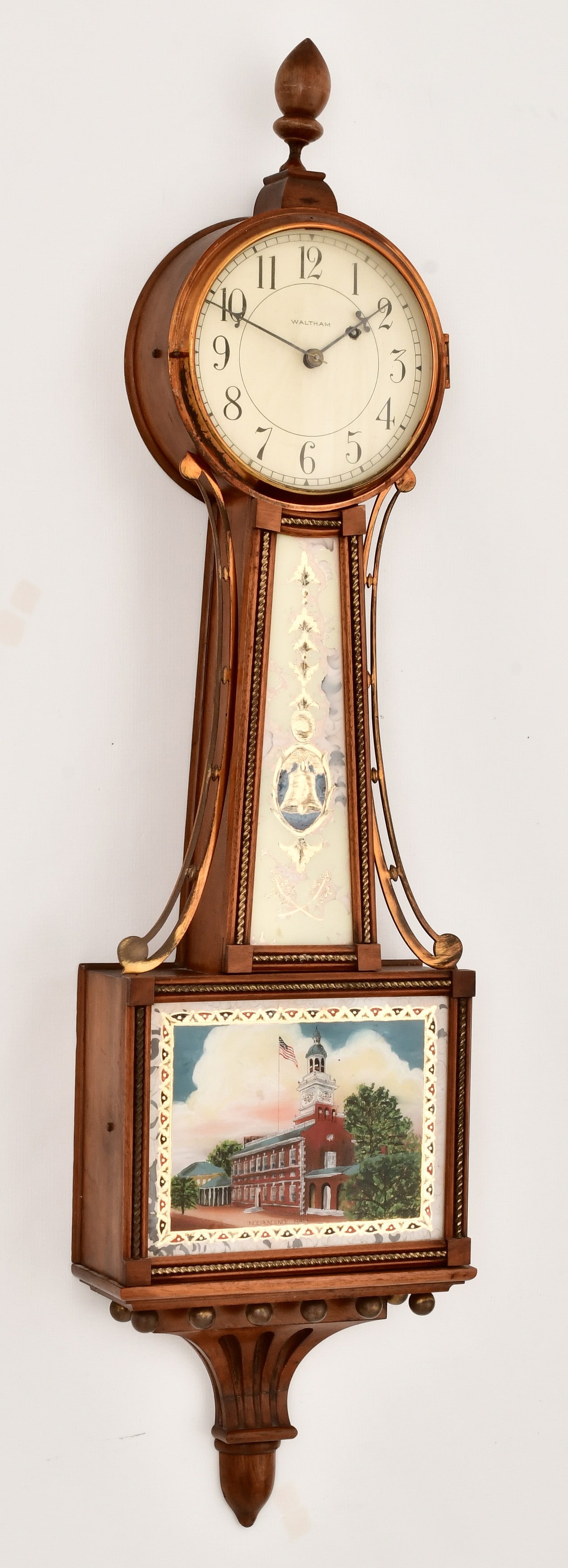 Waltham Presentation Banjo Clock - 2