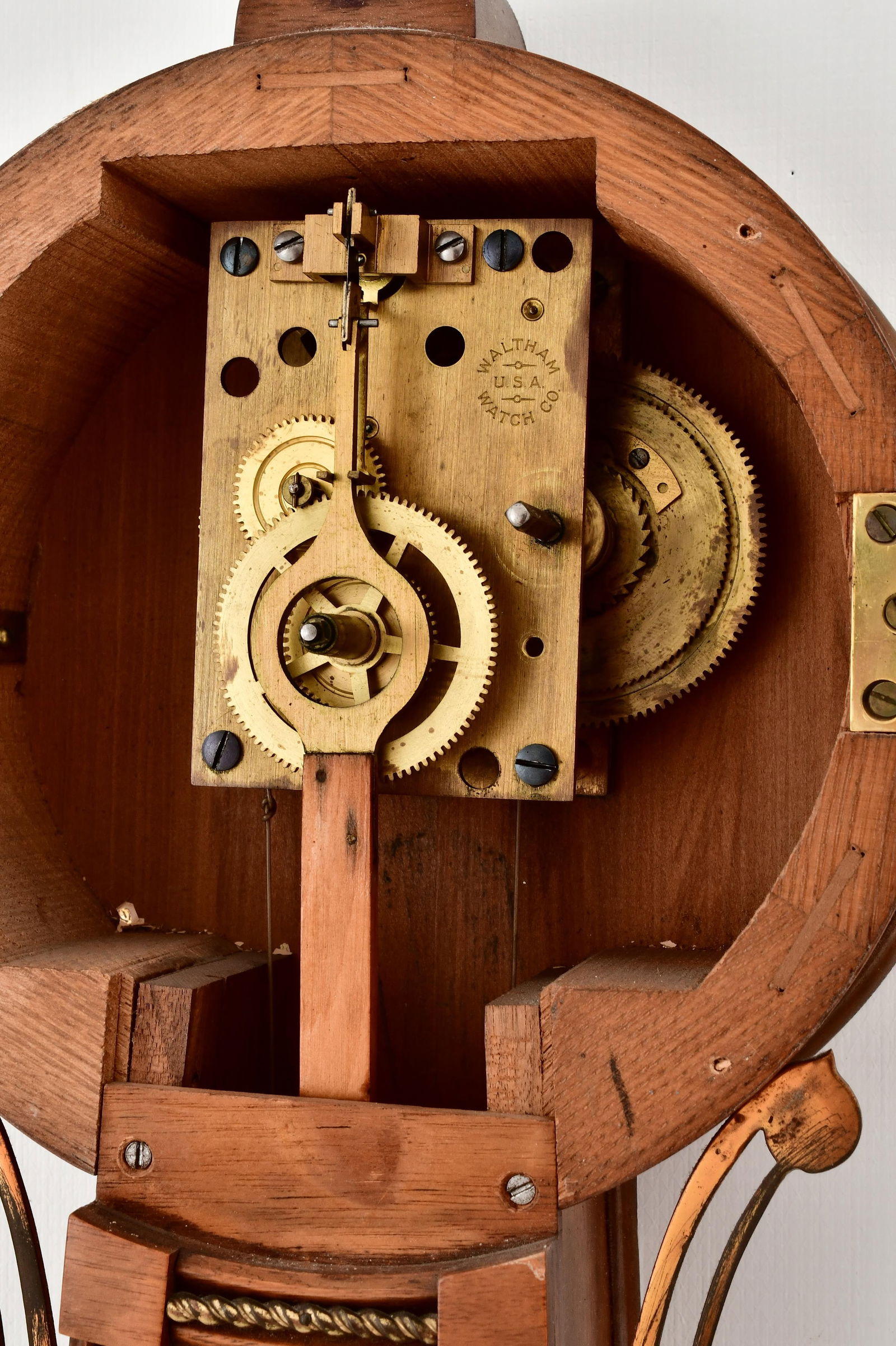 Waltham Presentation Banjo Clock - 8