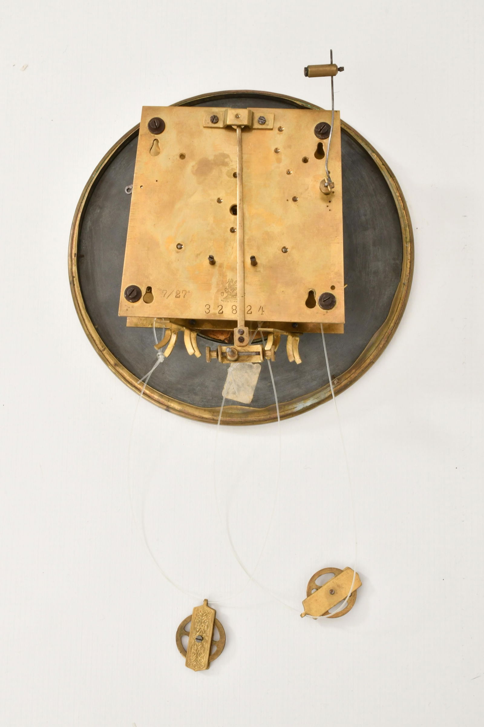Two-Weight Vienna Regulator Clock - 7