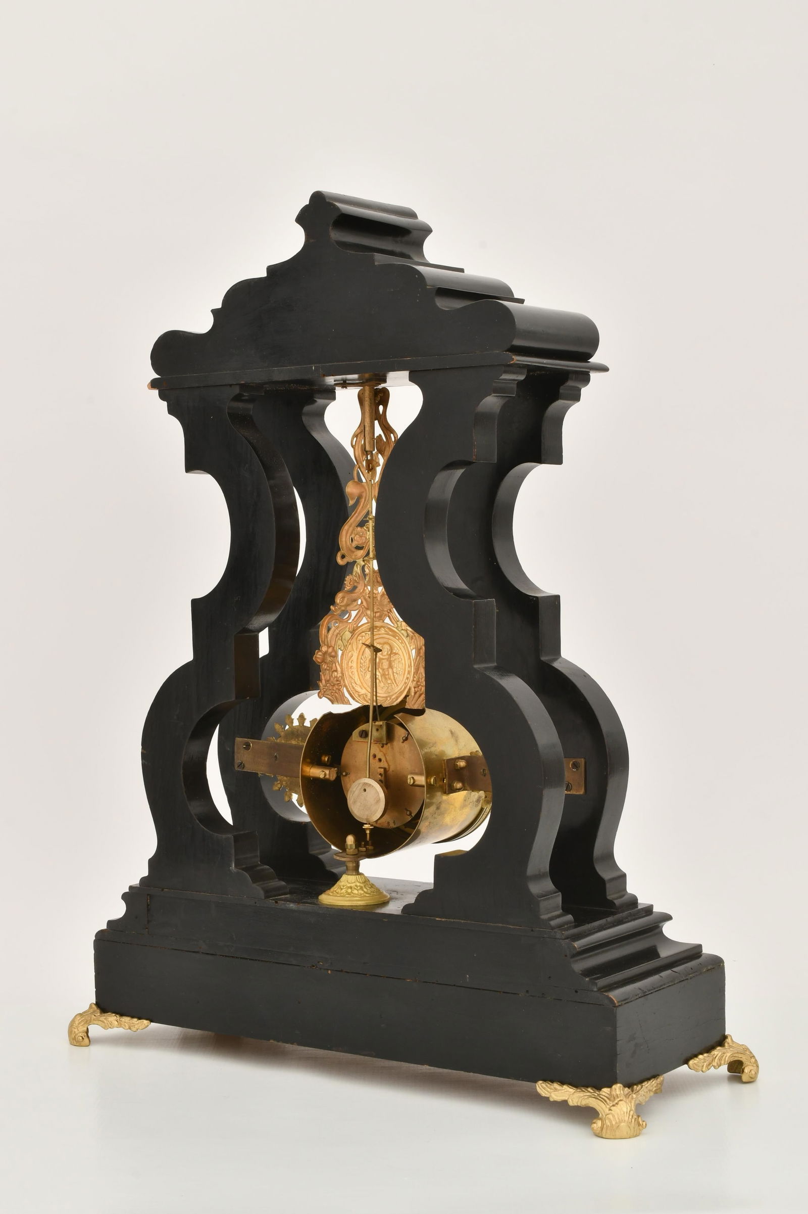 An Inverted Pendulum Mantel Clock - 6