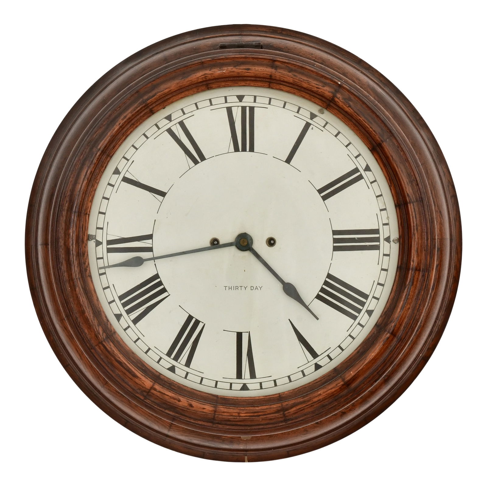 New Haven Clock Co. 30-Day 16-Inch Gallery Clock (1 of 1)