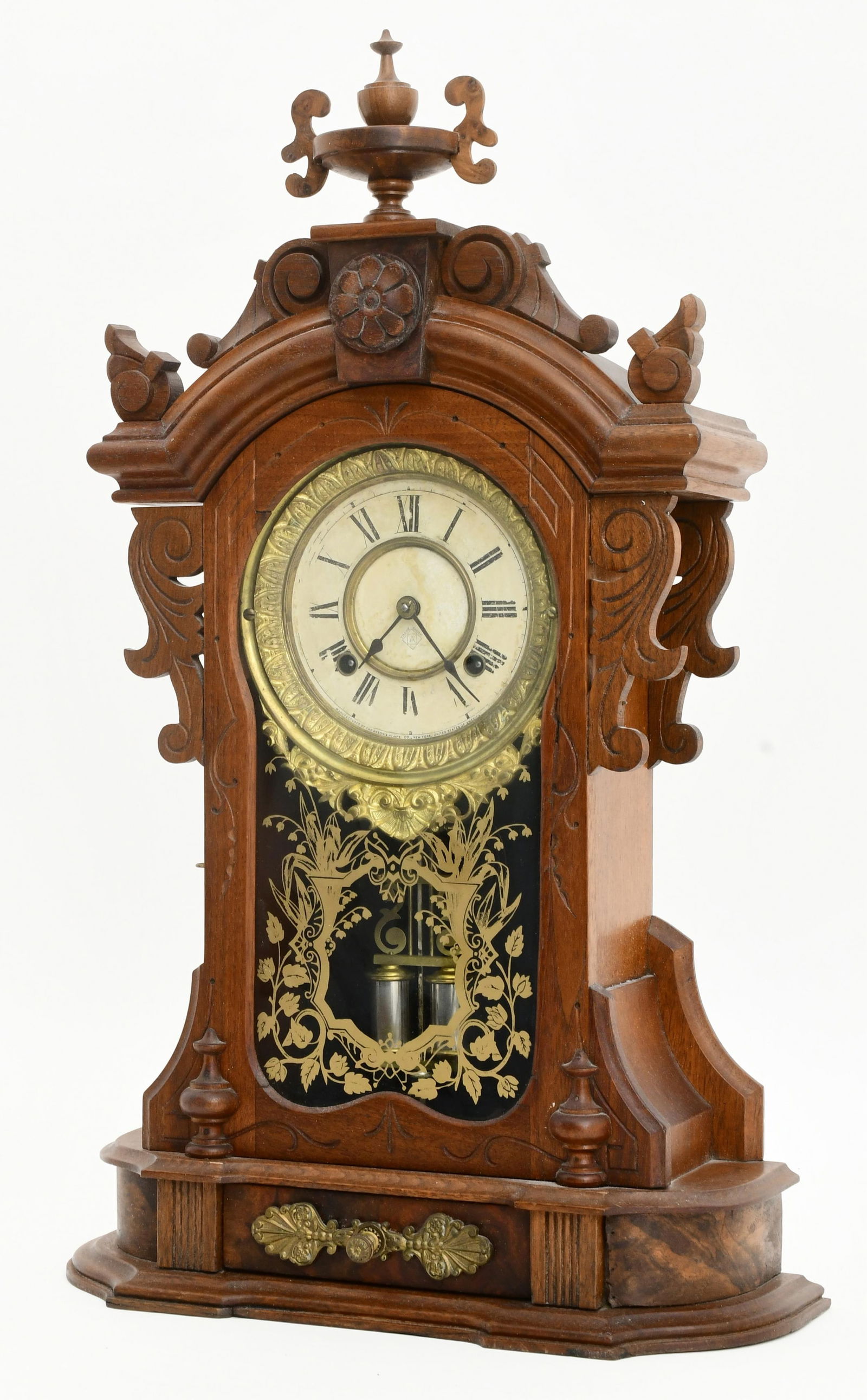 Ansonia Clock Co. "Monarch" Shelf Clock - 2