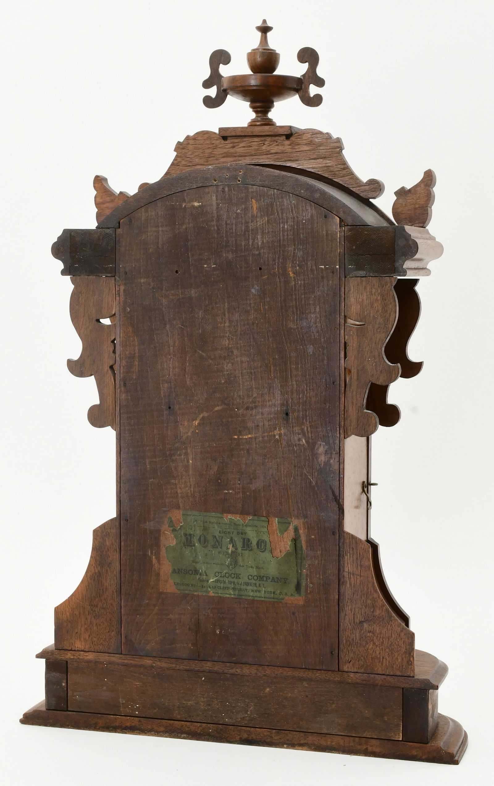 Ansonia Clock Co. "Monarch" Shelf Clock - 6
