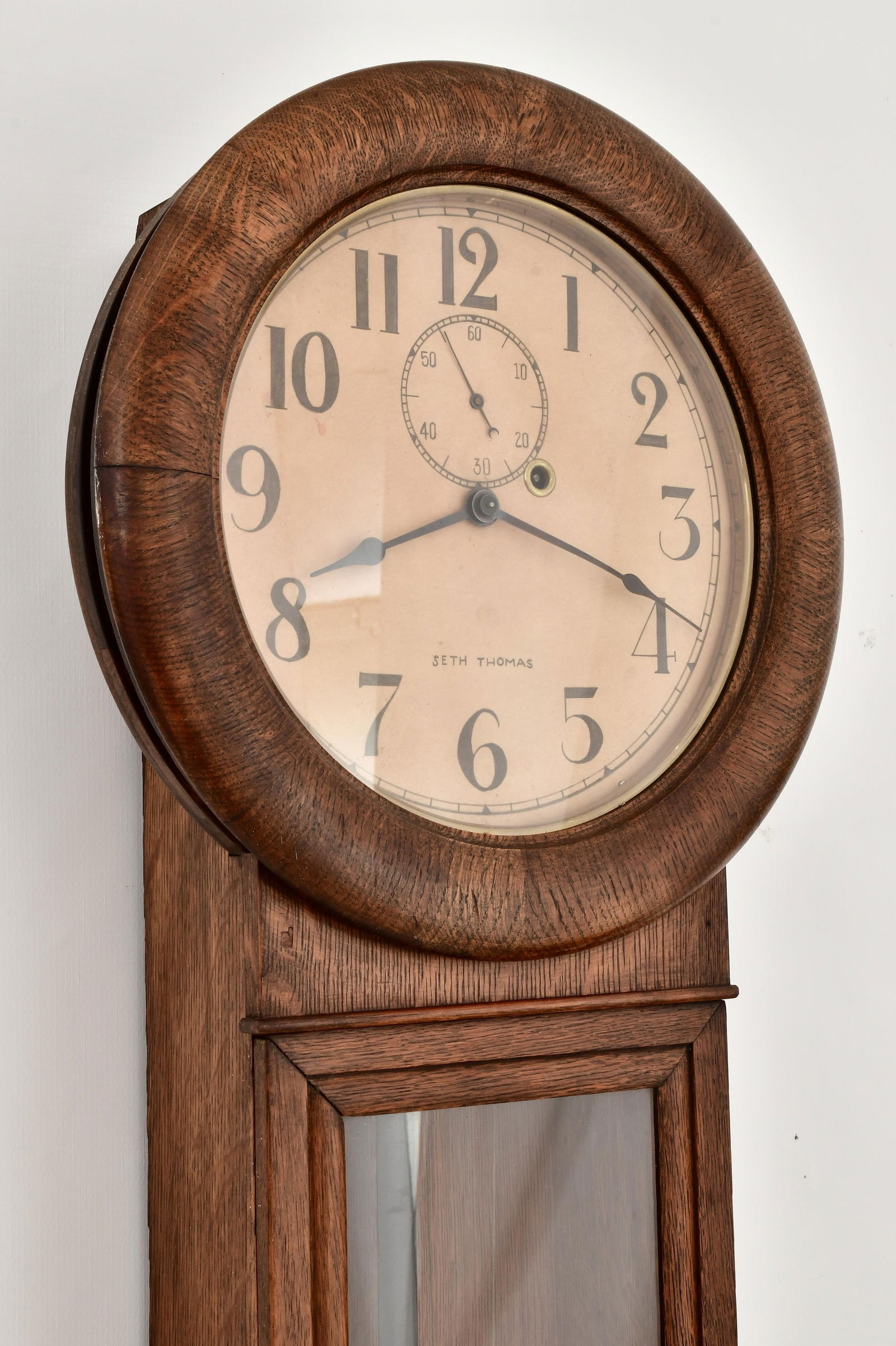 Seth Thomas "Regulator No. 2" Wall Clock - 4