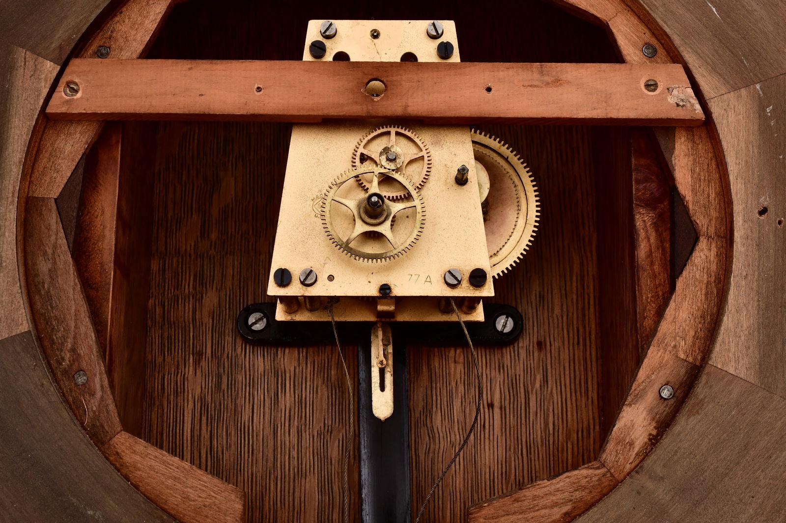 Seth Thomas "Regulator No. 2" Wall Clock - 6