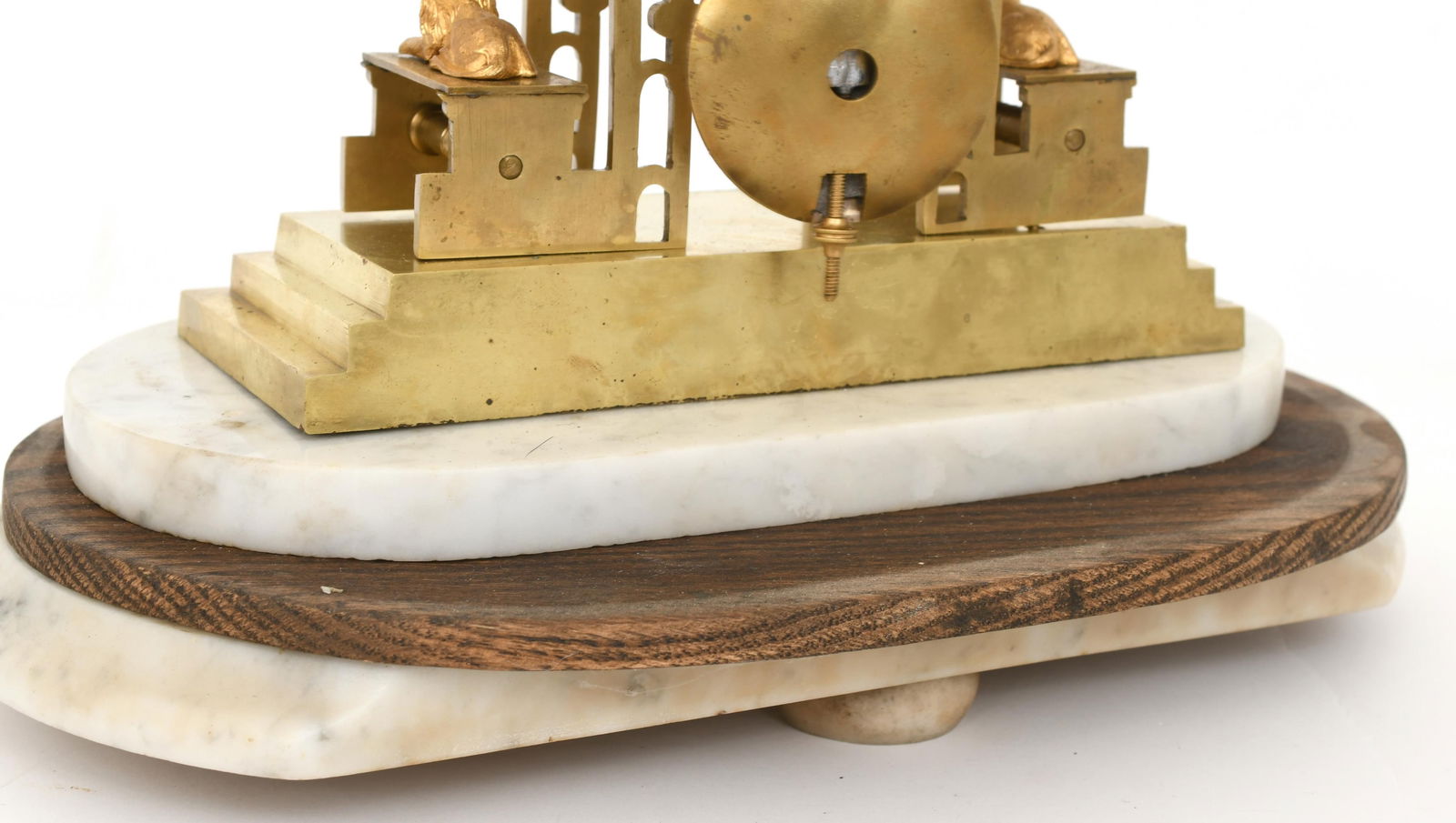 Single Fusee Skeleton Clock - 5