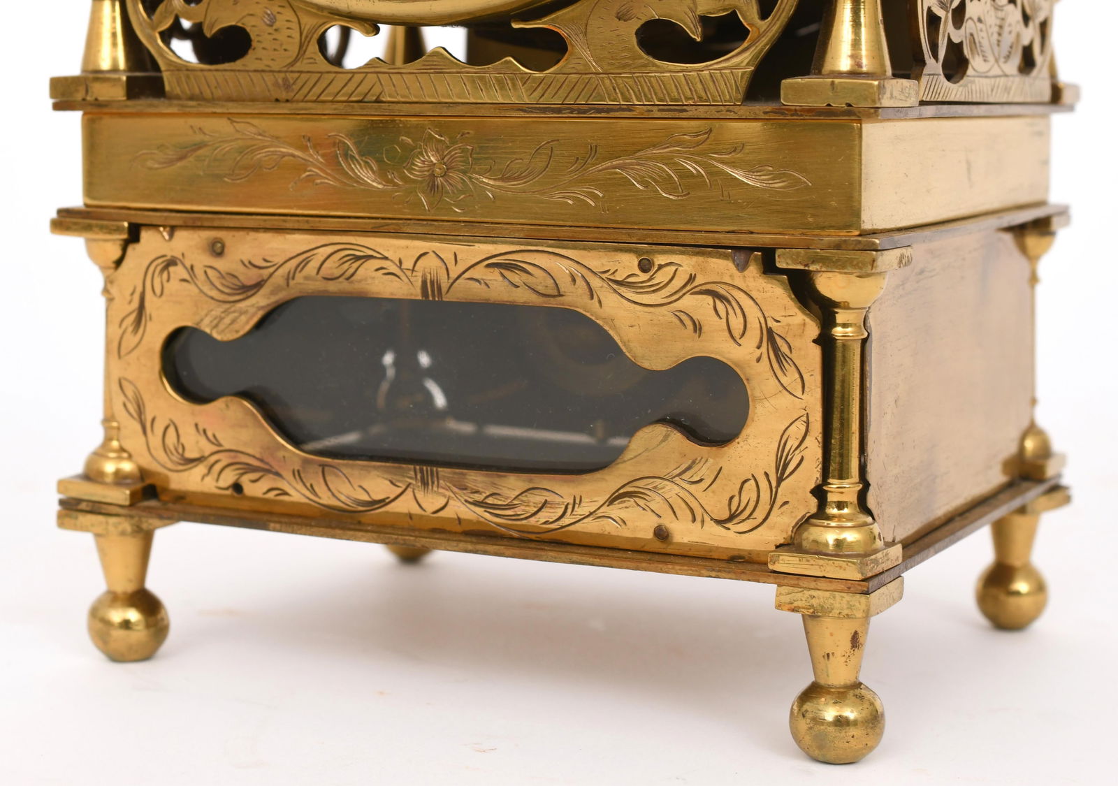 Junghans Brass Mantel Clock - 5