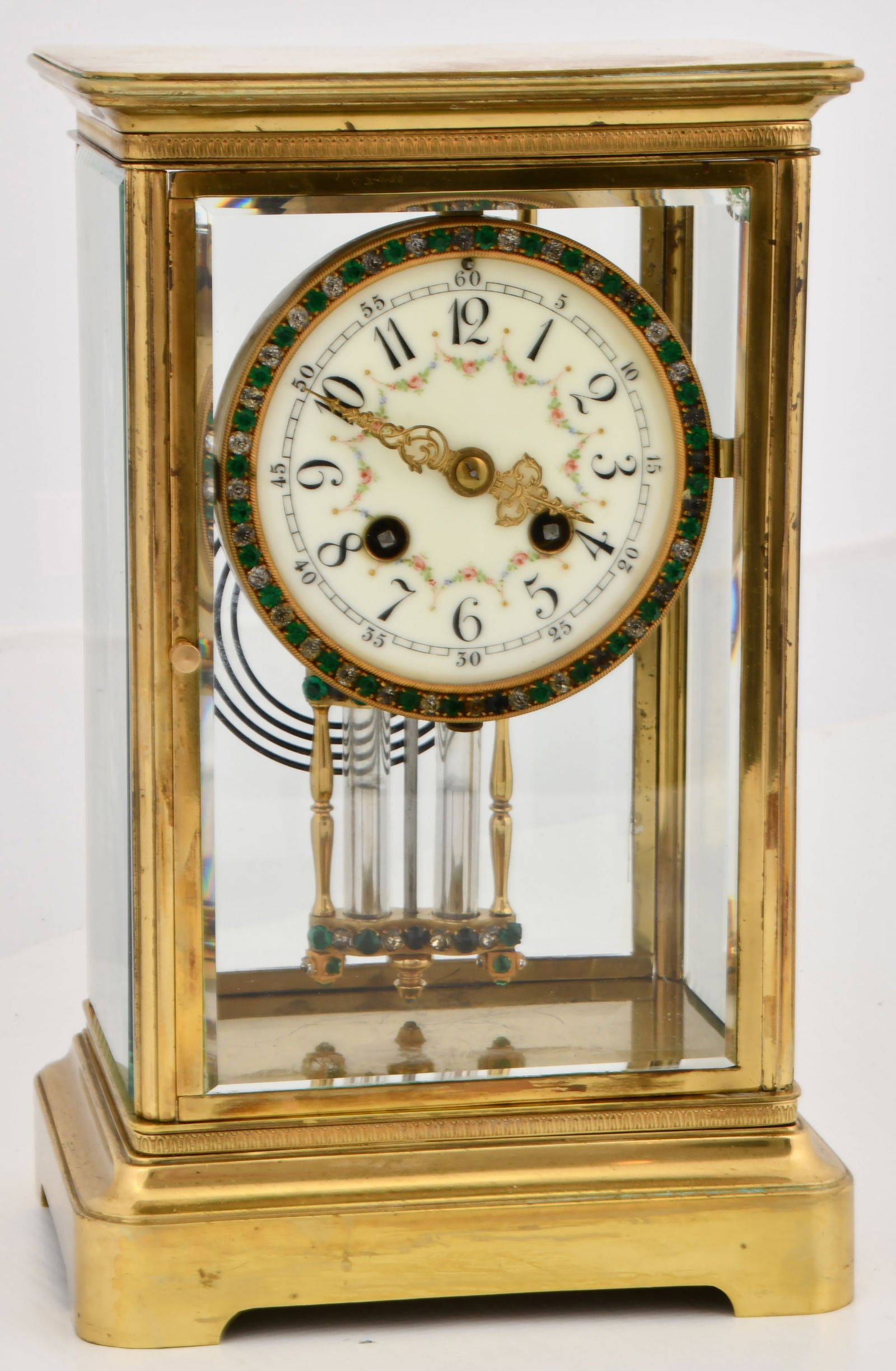 French Crystal Regulator Clock - 3