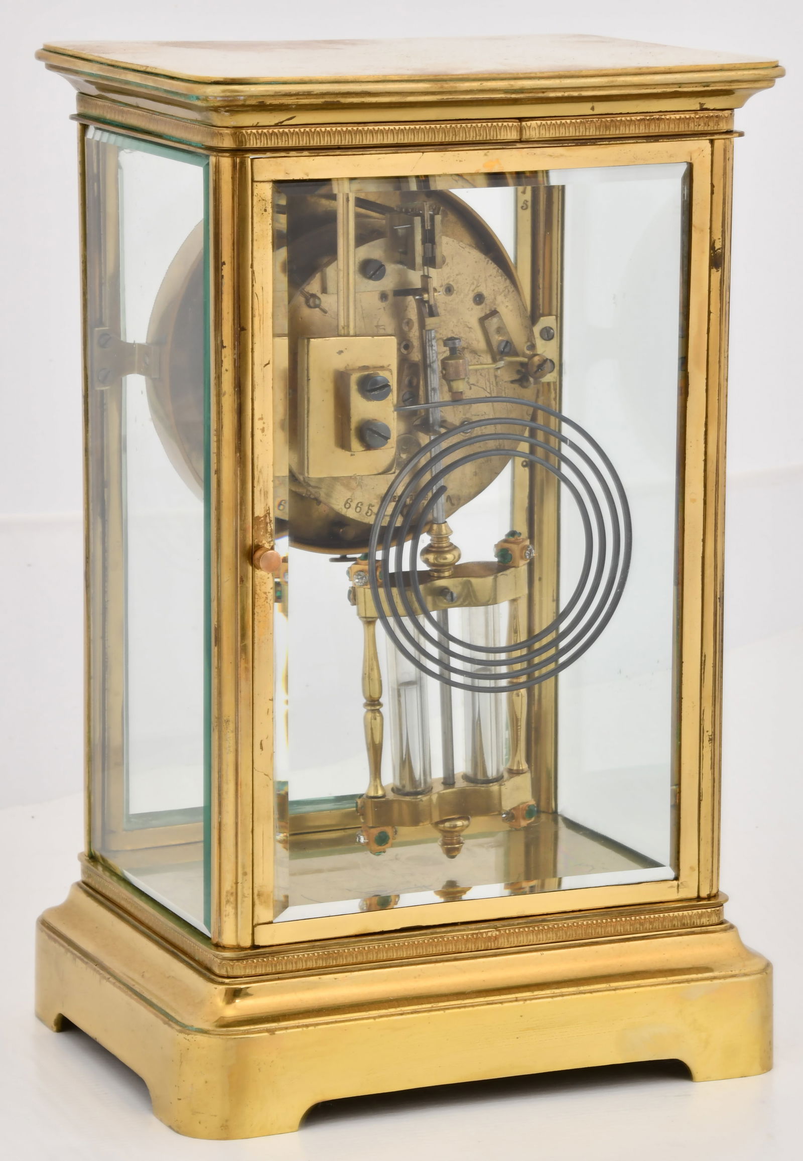 French Crystal Regulator Clock - 7