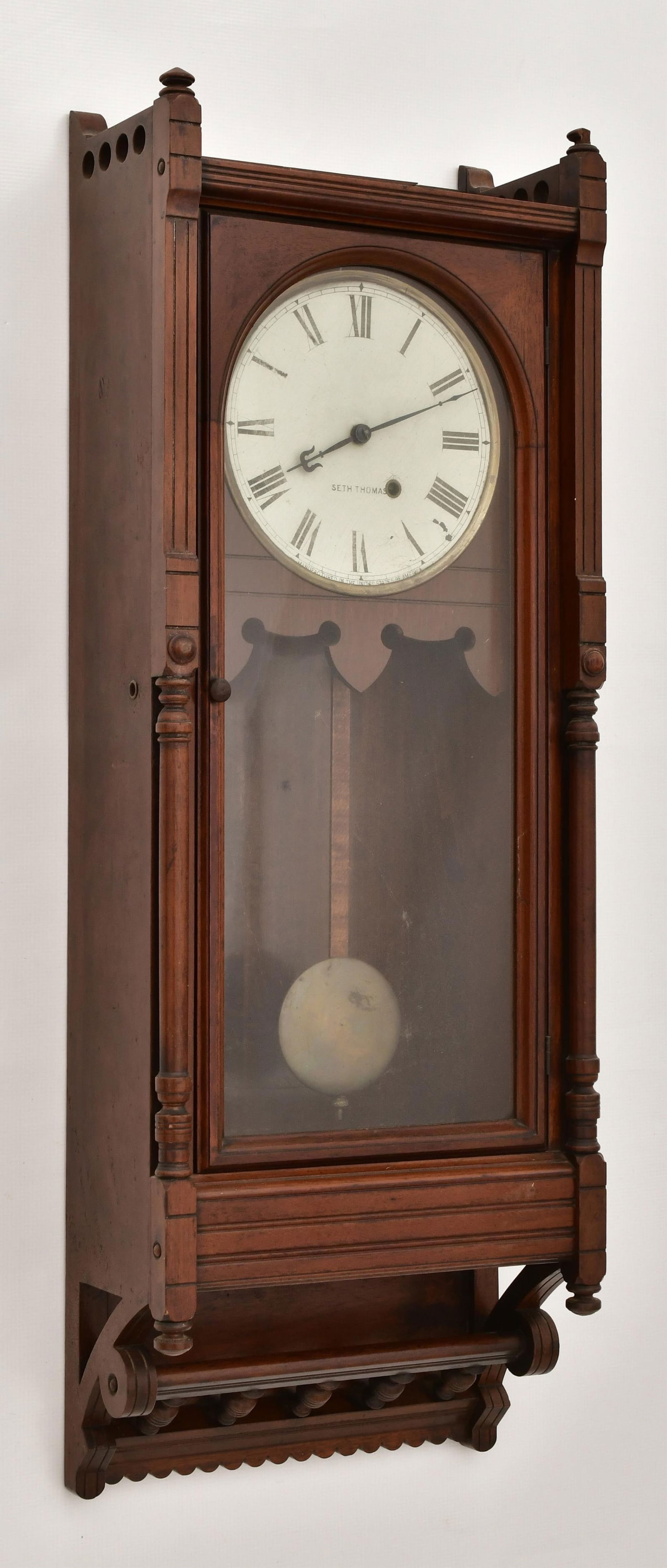 Seth Thomas "Queen Anne" Wall Clock - 2