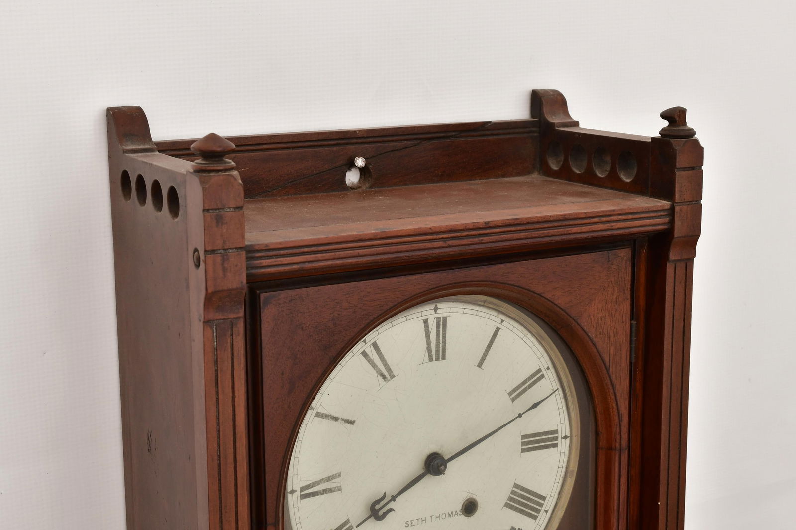 Seth Thomas "Queen Anne" Wall Clock - 5