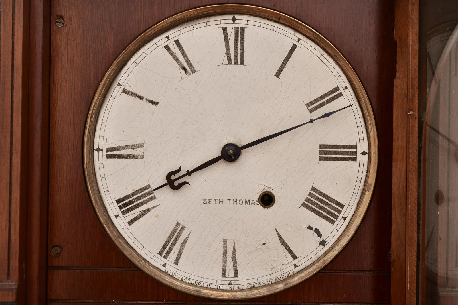 Seth Thomas "Queen Anne" Wall Clock - 7