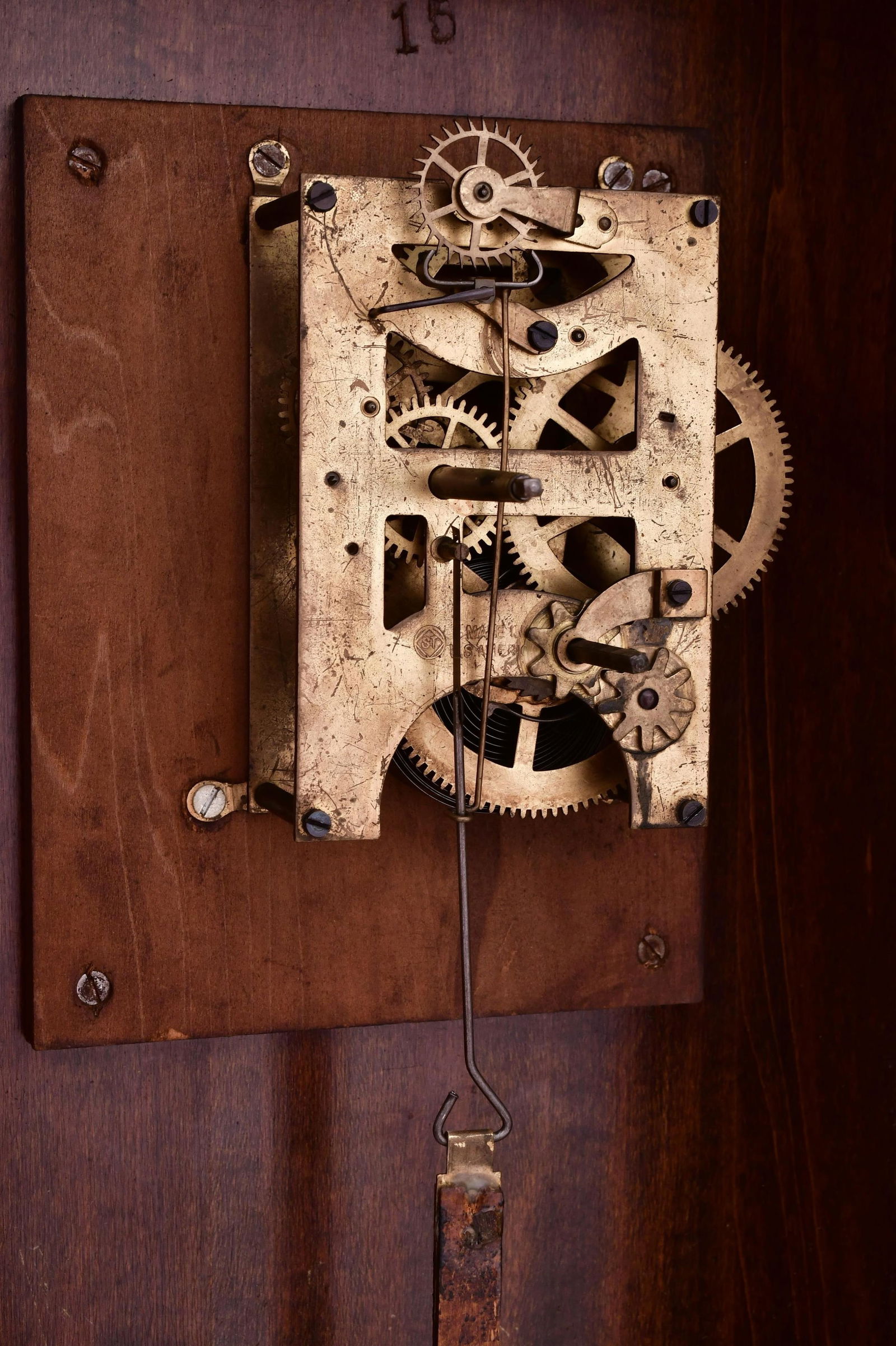 Seth Thomas "Queen Anne" Wall Clock - 8