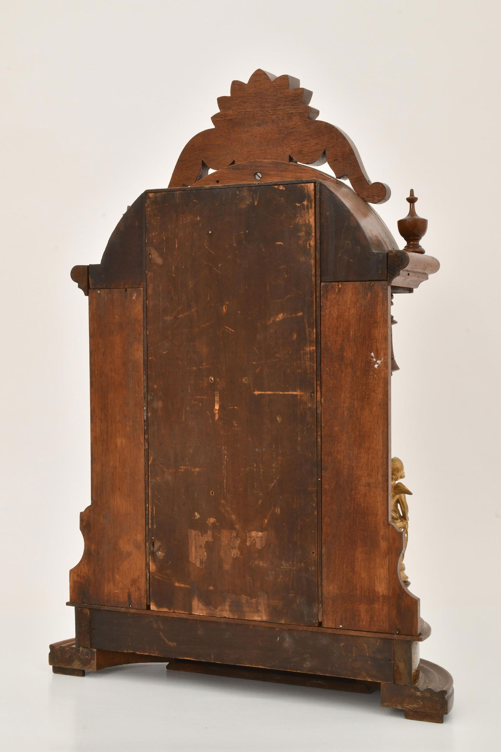 New Haven Clock Co. "Occidental" Mirror-Side Mantel Clock - 4