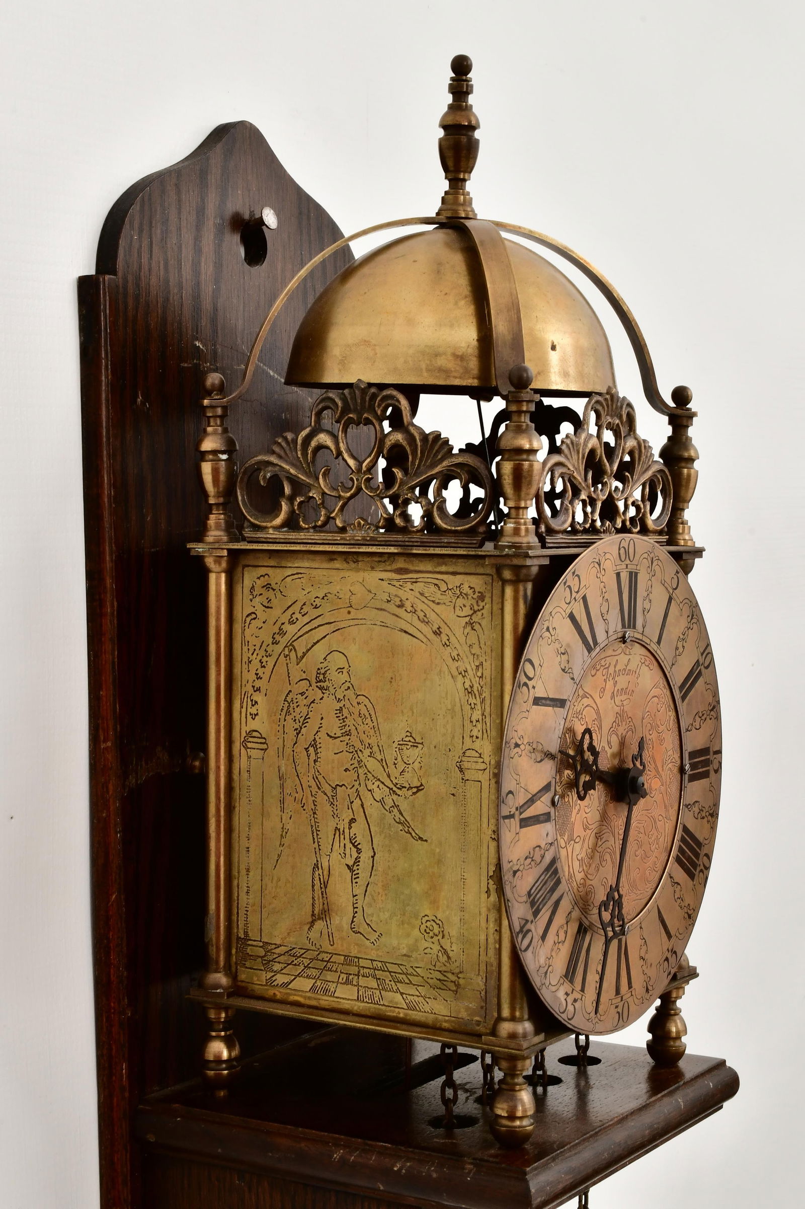 Franz Hermle / John Smith Lantern Clock - 4