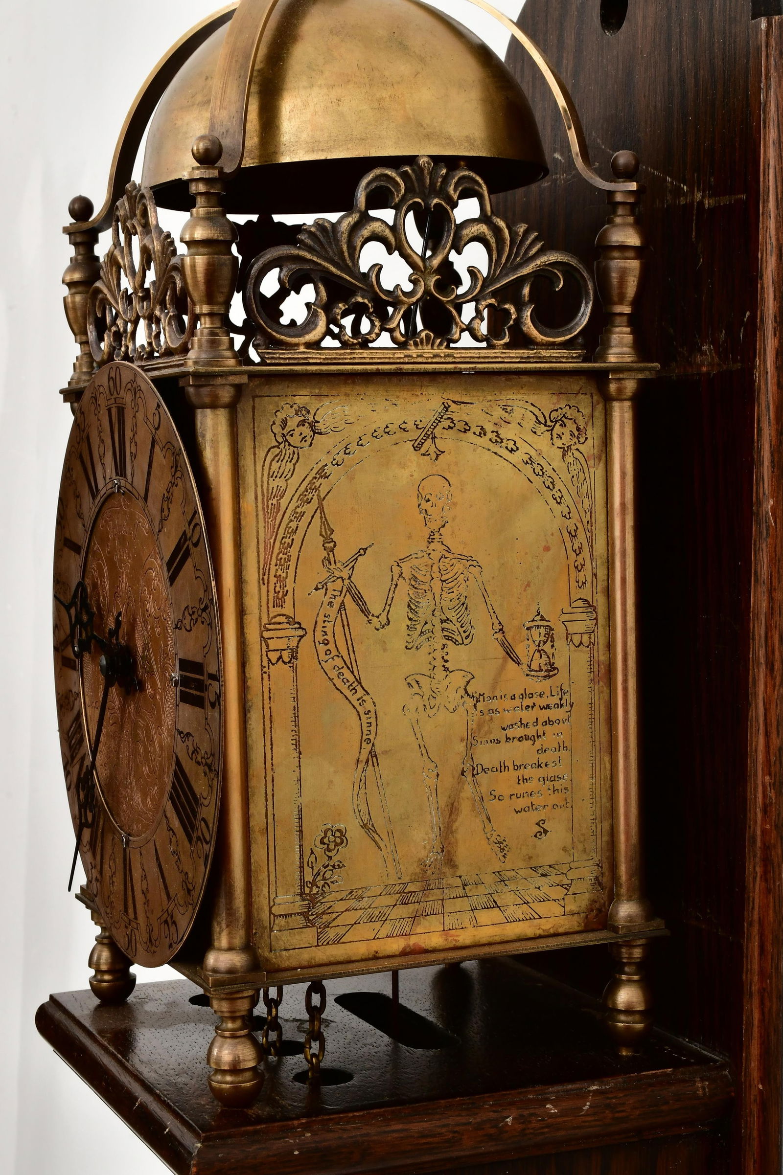 Franz Hermle / John Smith Lantern Clock - 5