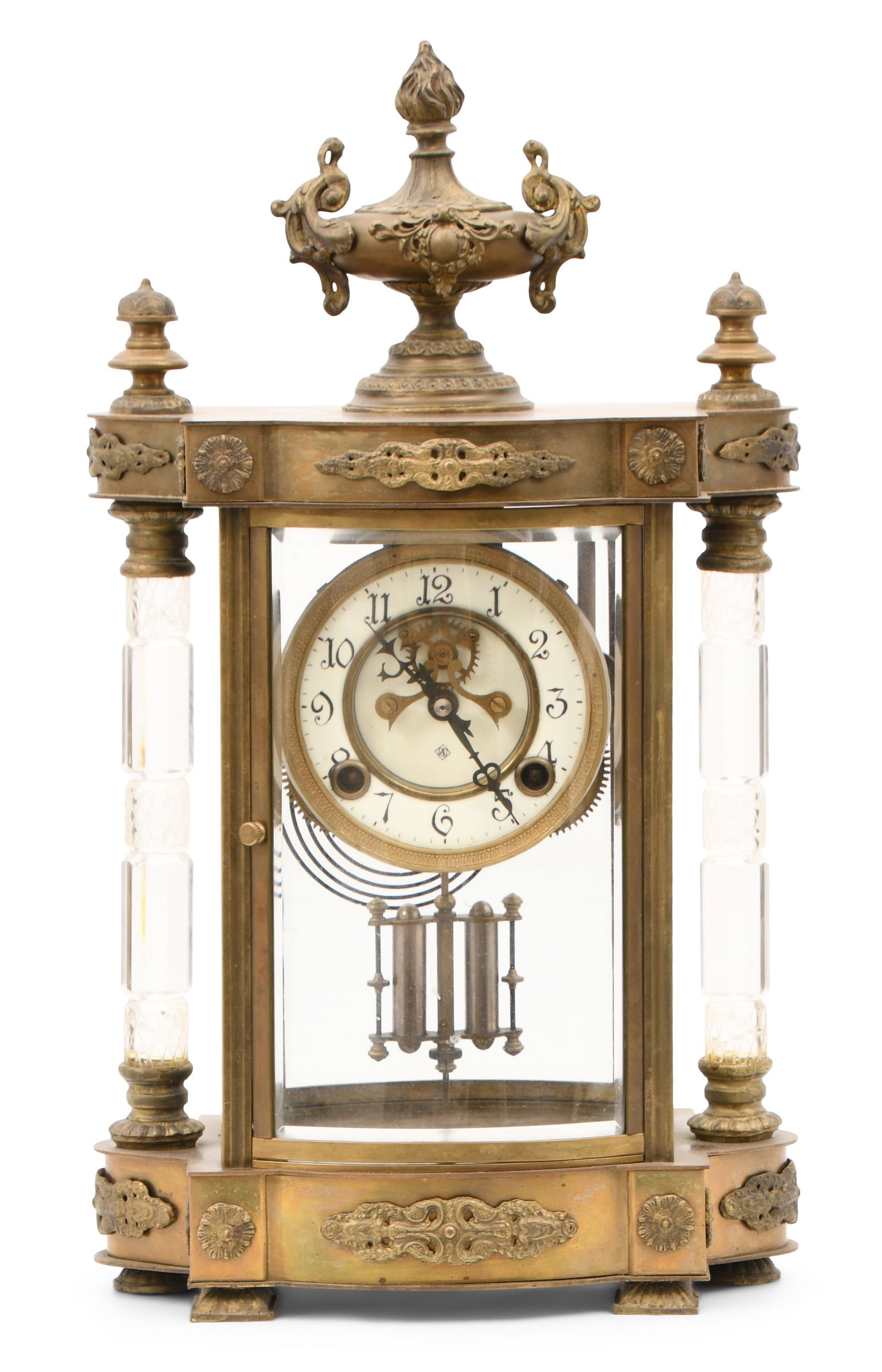 Reproduction Crystal Regulator Clock (1 of 1)