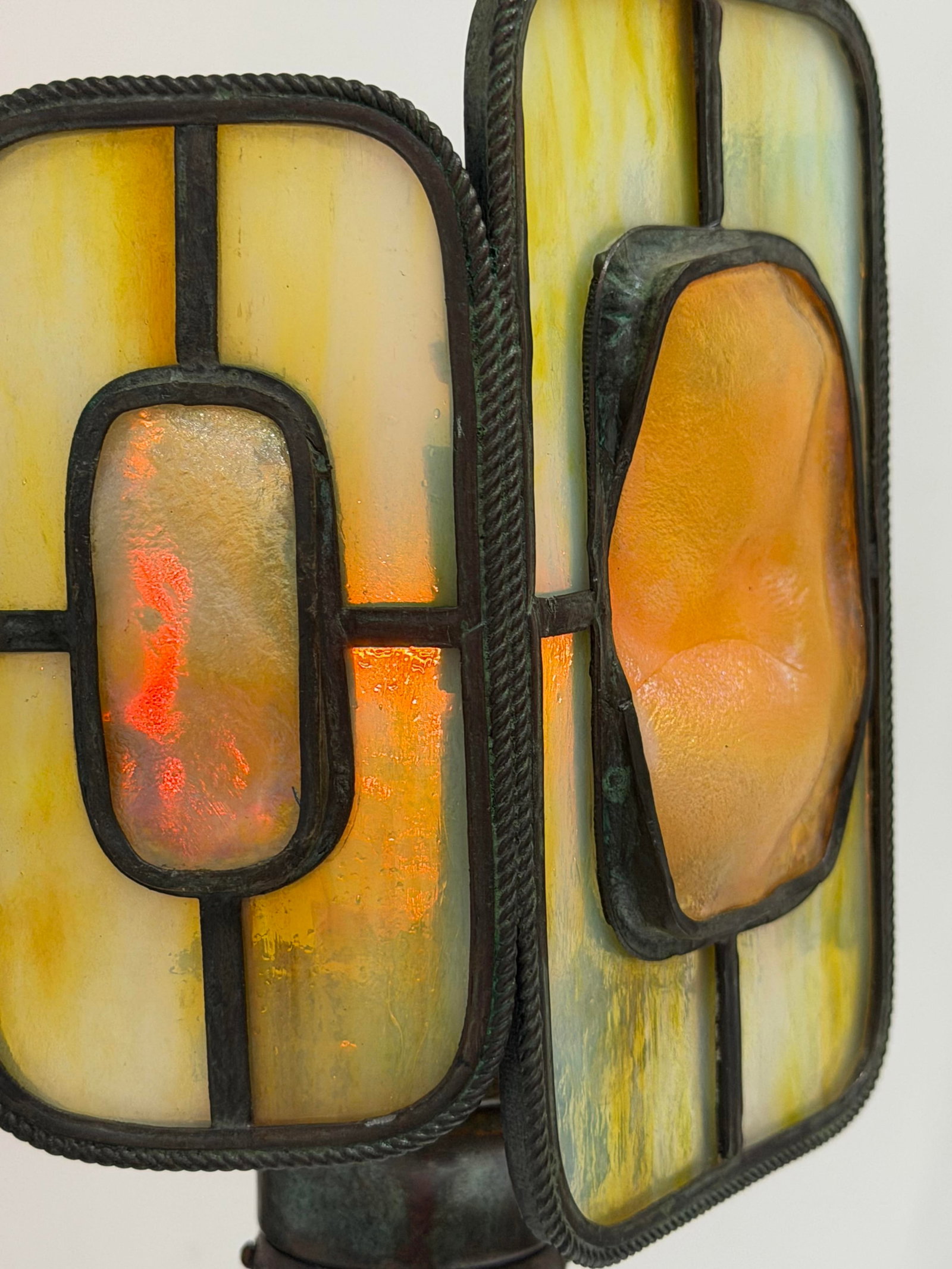 Tiffany Studios, Set of Four "Turtle-Back" Wall Sconces - 10