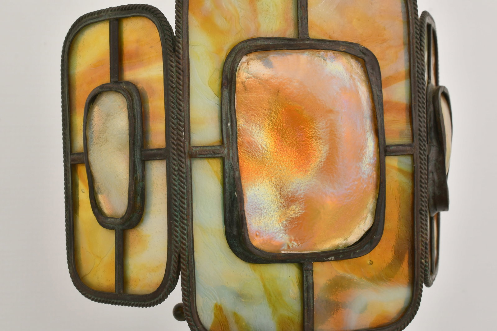 Tiffany Studios, Set of Four "Turtle-Back" Wall Sconces - 11