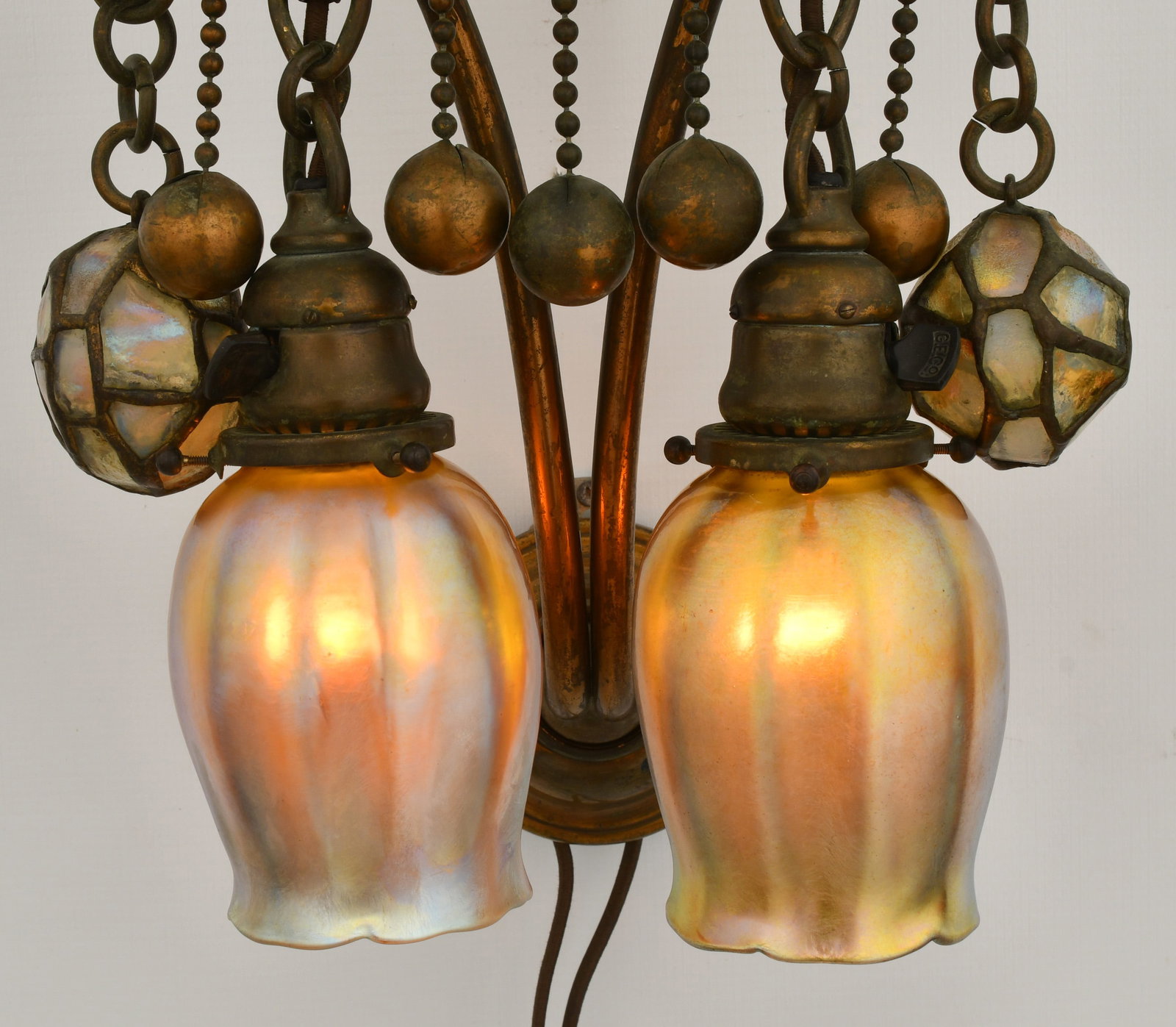 Tiffany Studios Moorish "Turtle-Back" Sconce - 3