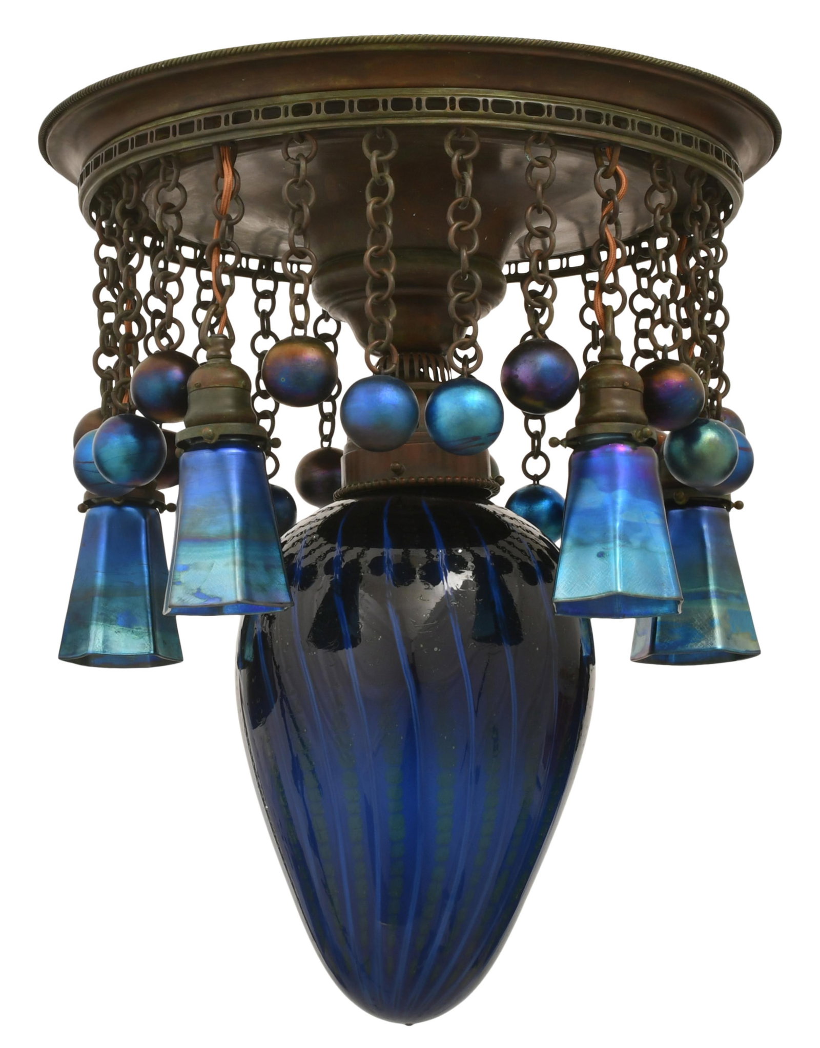 Tiffany Studios, A Rare "Moorish" Chandelier (1 of 1)